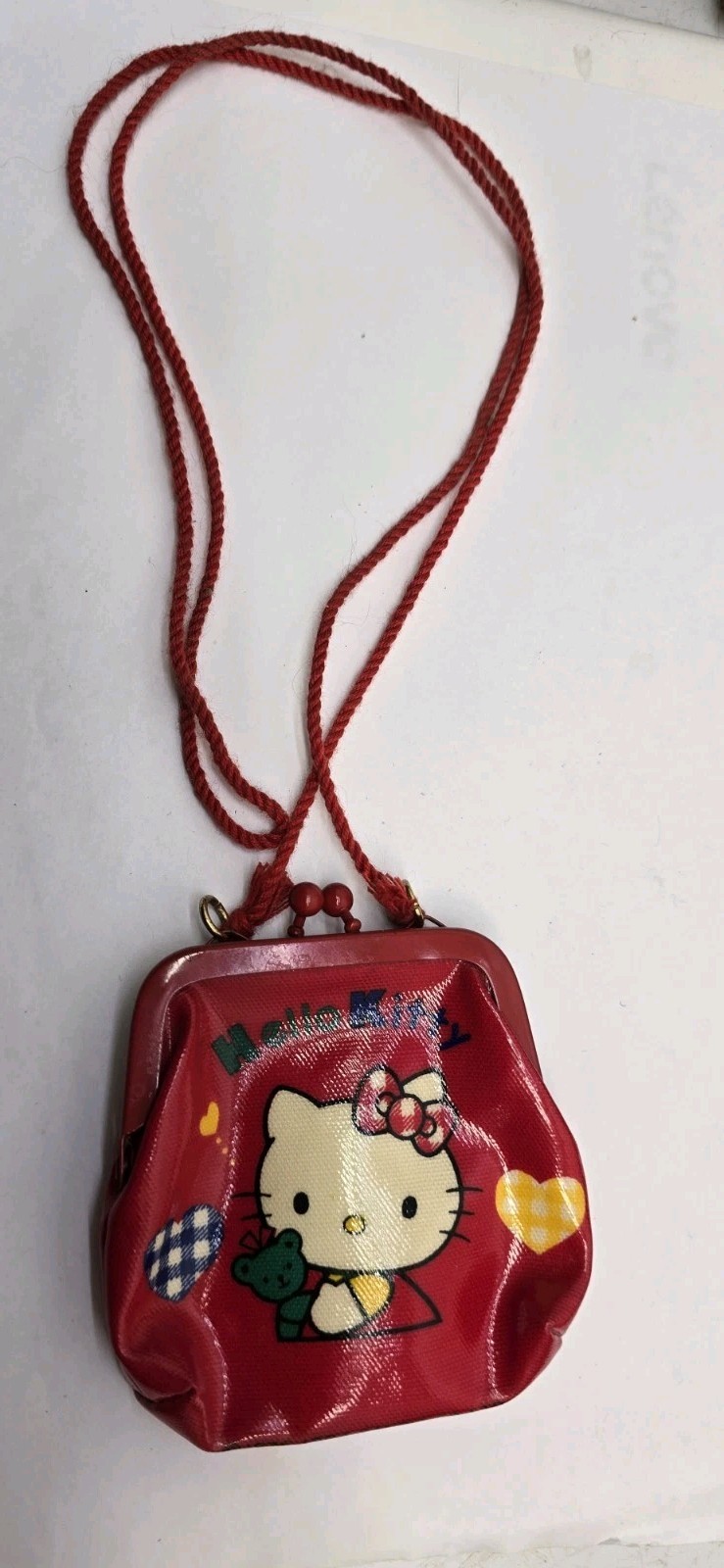 Hello Kitty Showa Retro 1975 1994 Vinyl Pouch Final