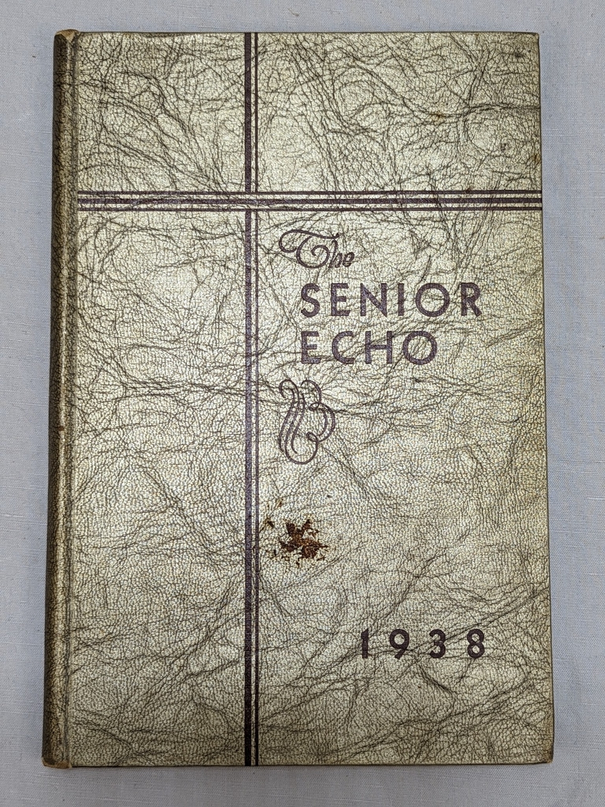 1938 The Senior Echo Yearbook Woodrow Wilson HS Beckley West Virginia