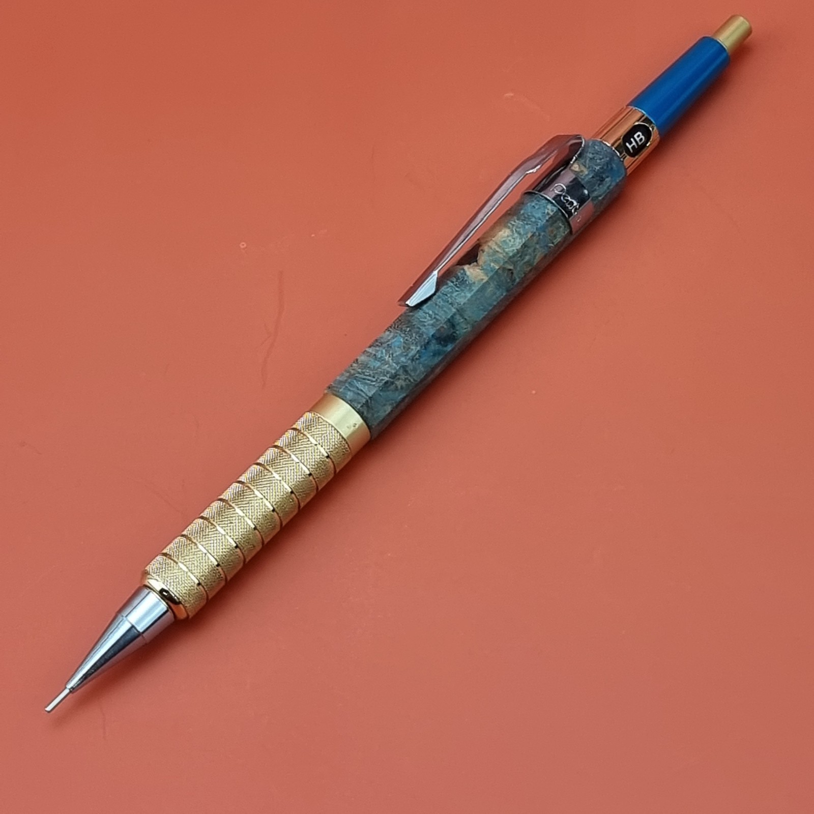Hand Crafted Pentel PG5 Mechanical Pencil with Octagonal Maple Berl Hand Crafted Pentel PG5 Mechanical Pencil with Octagonal Maple Berl