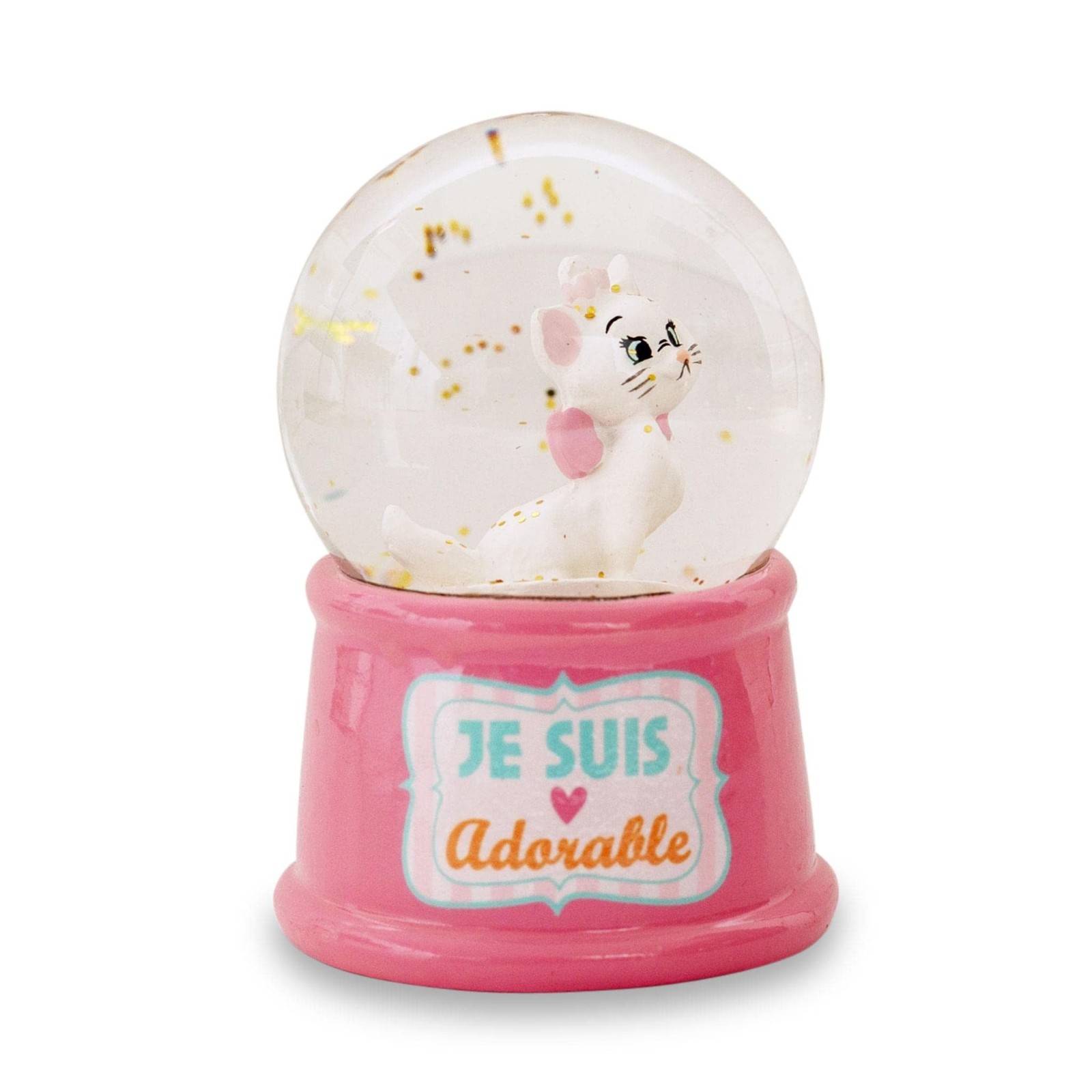 Silver Buffalo Disney Aristocats Marie Je Suis Adorable Light Up Snow Globe, ... Silver Buffalo Disney Aristocats Marie Je Suis Adorable Light Up Snow Globe, ...