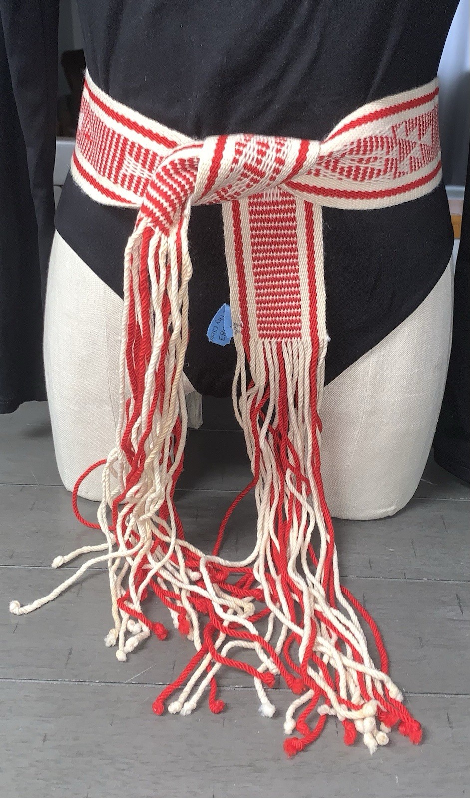 A3 1950s NAVAJO PUEBLO INDIAN DANCE WOVEN SASH BELT+ FRINGE 67 A3 1950s NAVAJO PUEBLO INDIAN DANCE WOVEN SASH BELT+ FRINGE 67