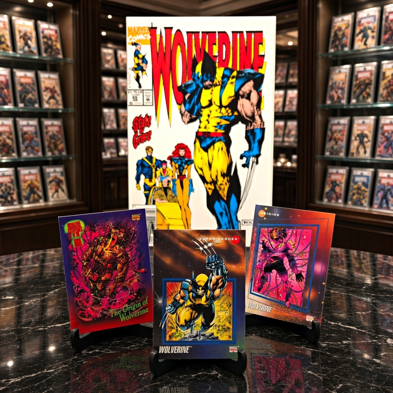 Wolverine State of Grace Comic Vintage Trading Cards Origins Super Heroes Impel
