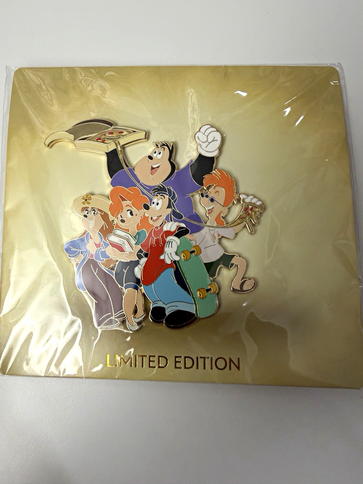 Disney D23 2026 WDI MOG Squad Goals A Goofy Movie Jumbo Pin LE400