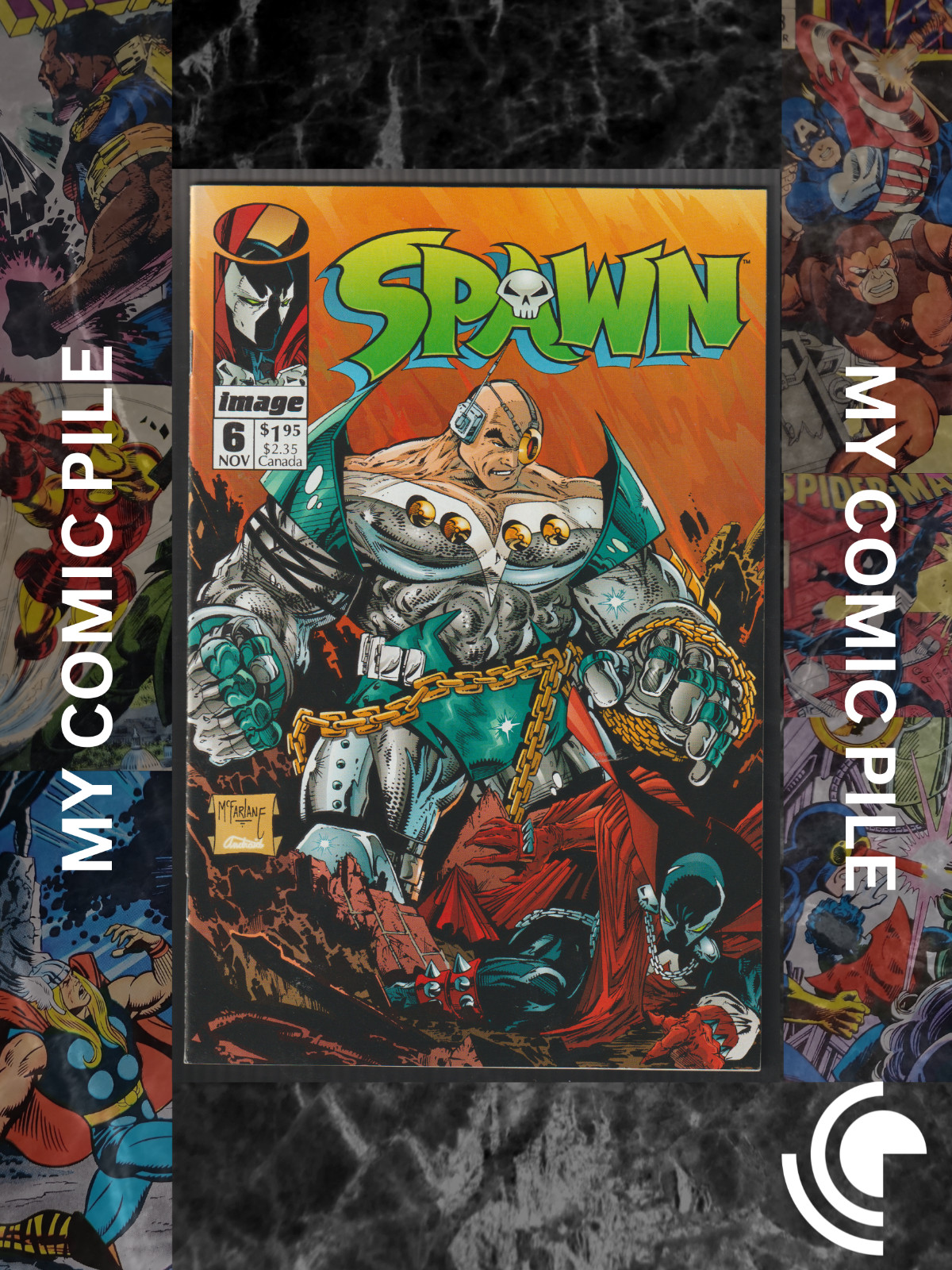 Spawn #6 Image Comics 1992 Todd McFarlane 1st Appearance of OverKill