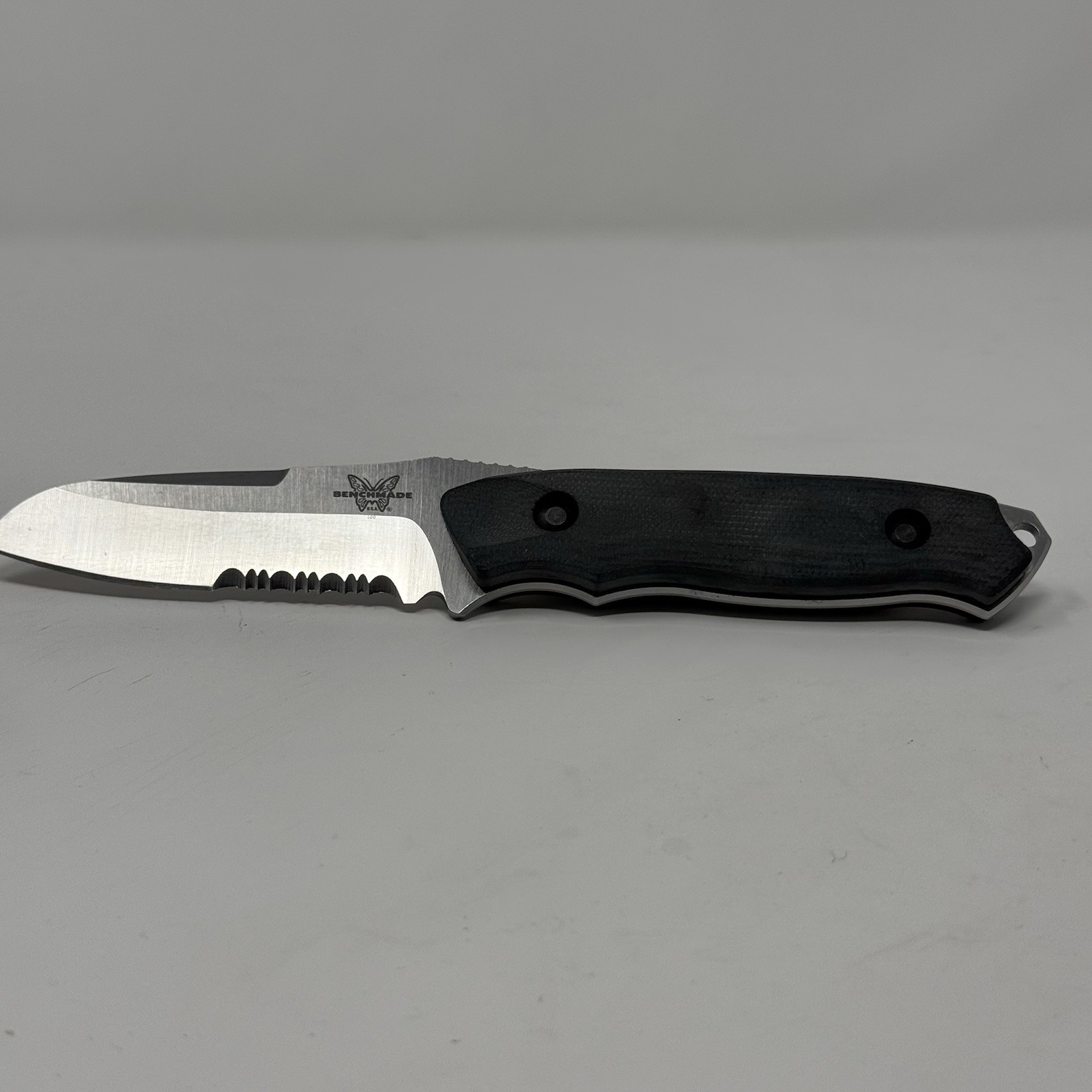 Benchmade 100S River Rescue Knife Discontinued Pre-Production Serrated GIN-1