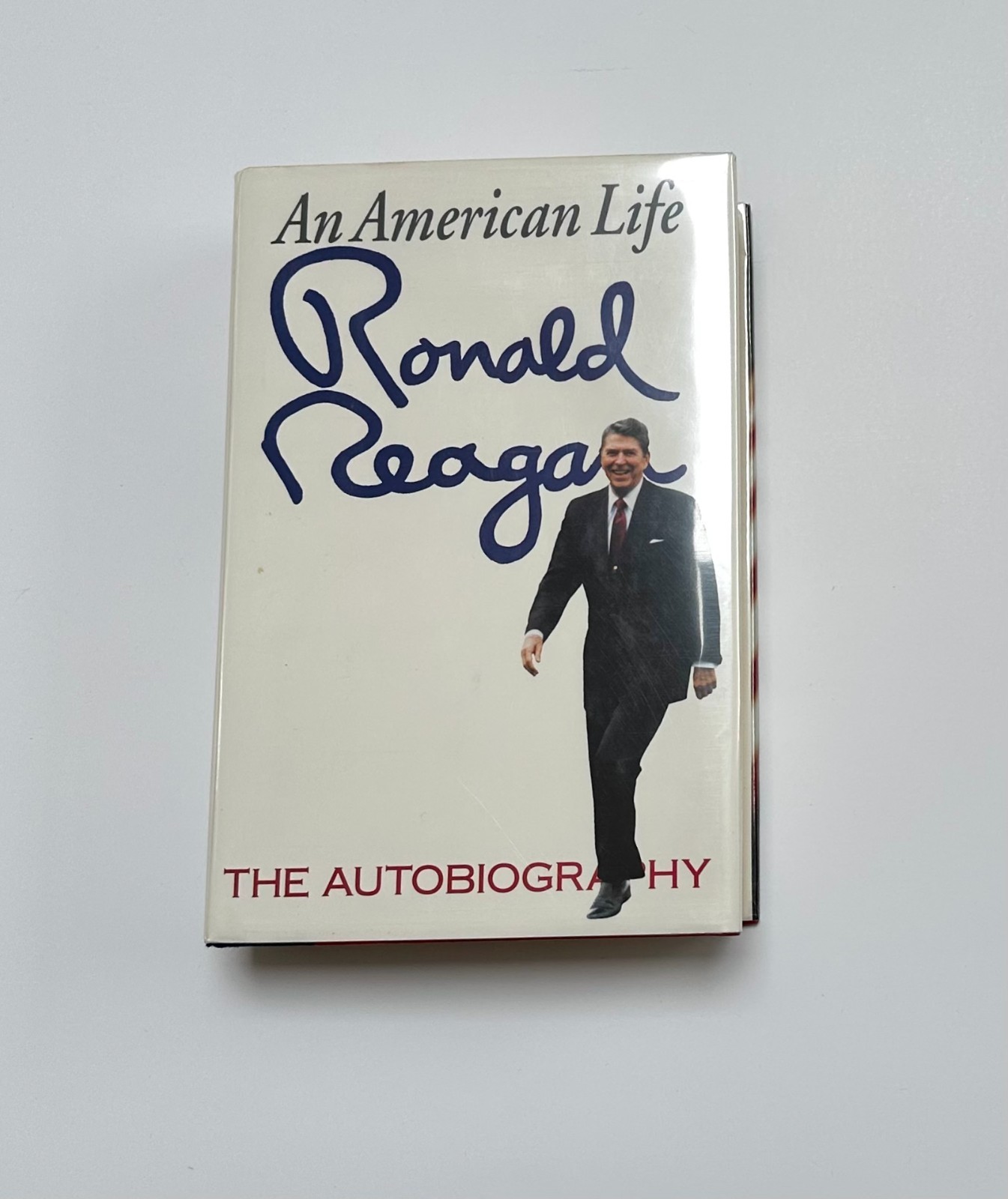 Ronald Reagan Signed An American Life 1990 First Edition Autobiography