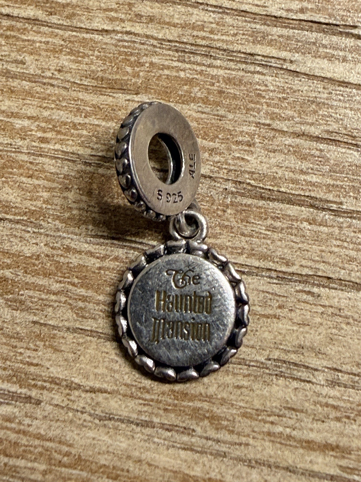 Pandora Disney Parks Haunted Mansion 50th Anniversary Sterling Dangle Charm