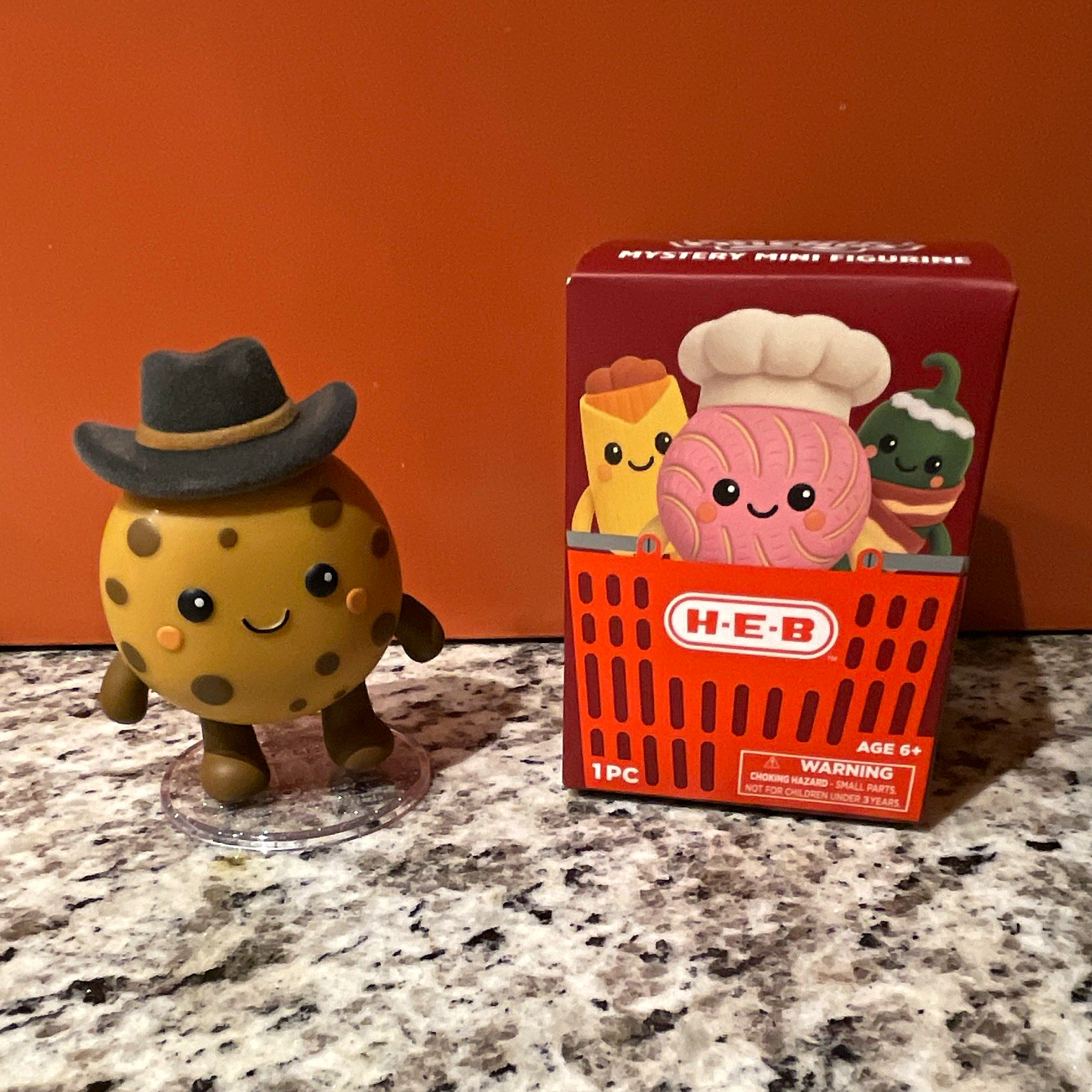 H-E-B Foodie Friends Brand Shop Mystery Mini Cookie Figurine 1pc w/ Box 
