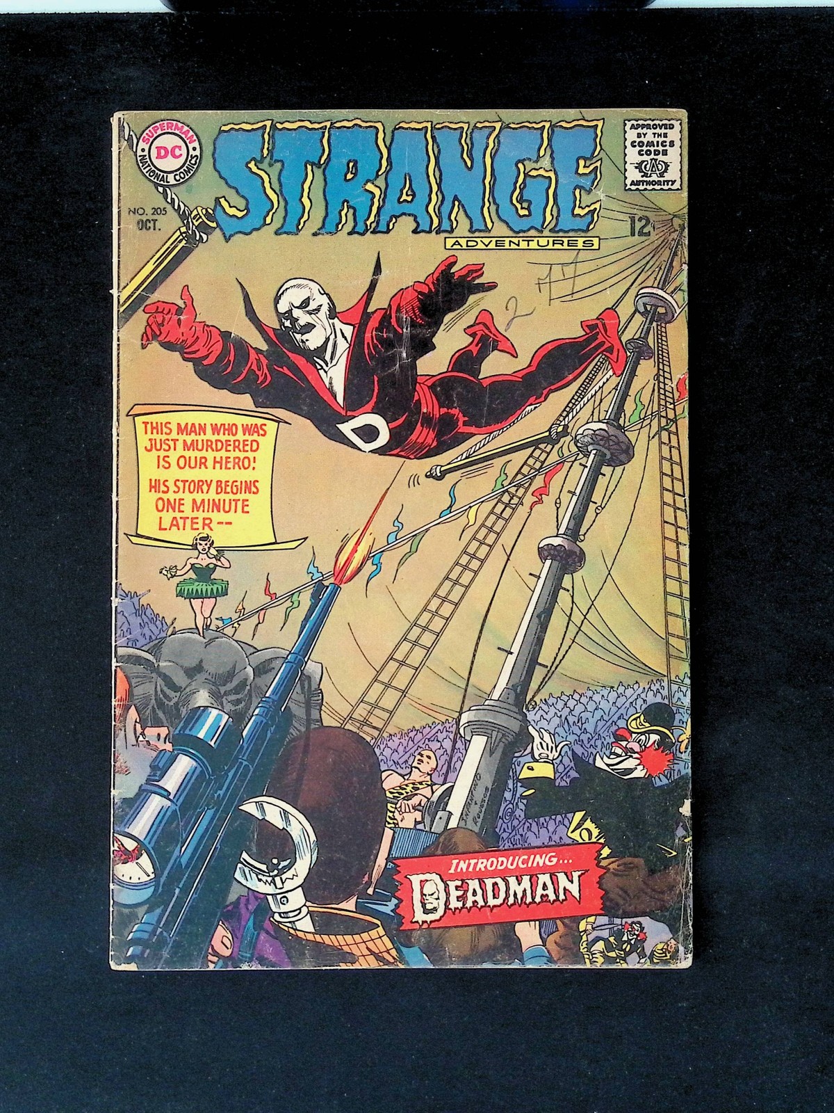 1968 Strange Adventures 205 Introducing Deadman DC