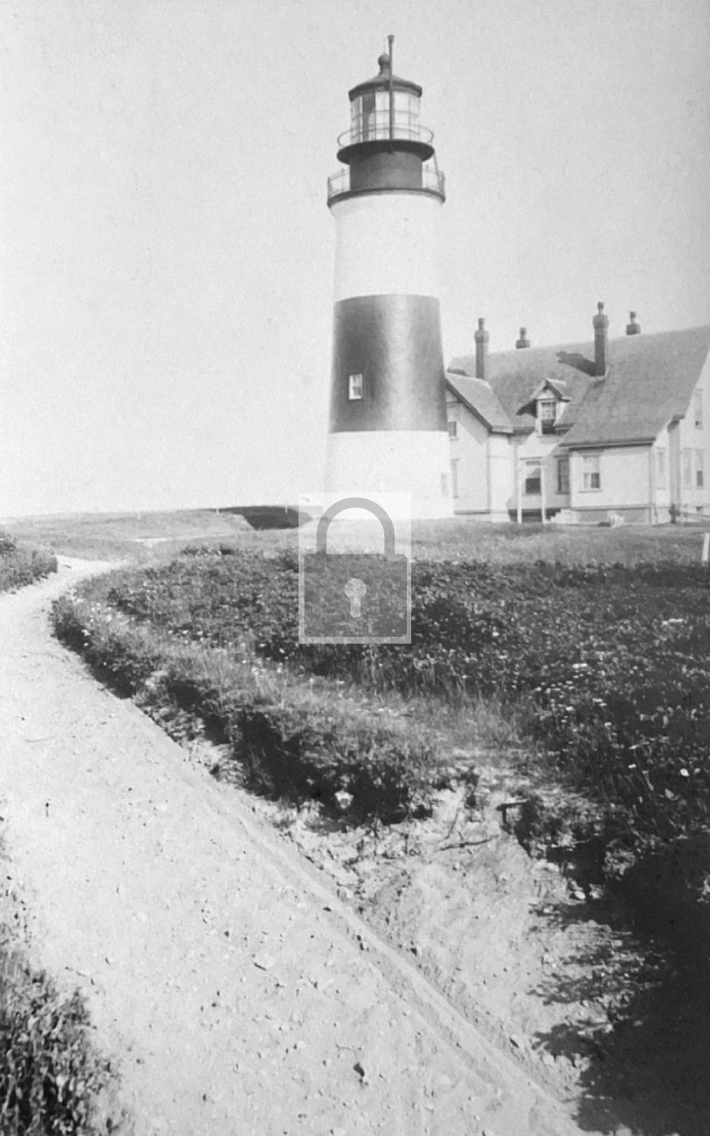 Sankaty Head Lighthouse Sconset Nantucket Massachusetts MA - Reprint