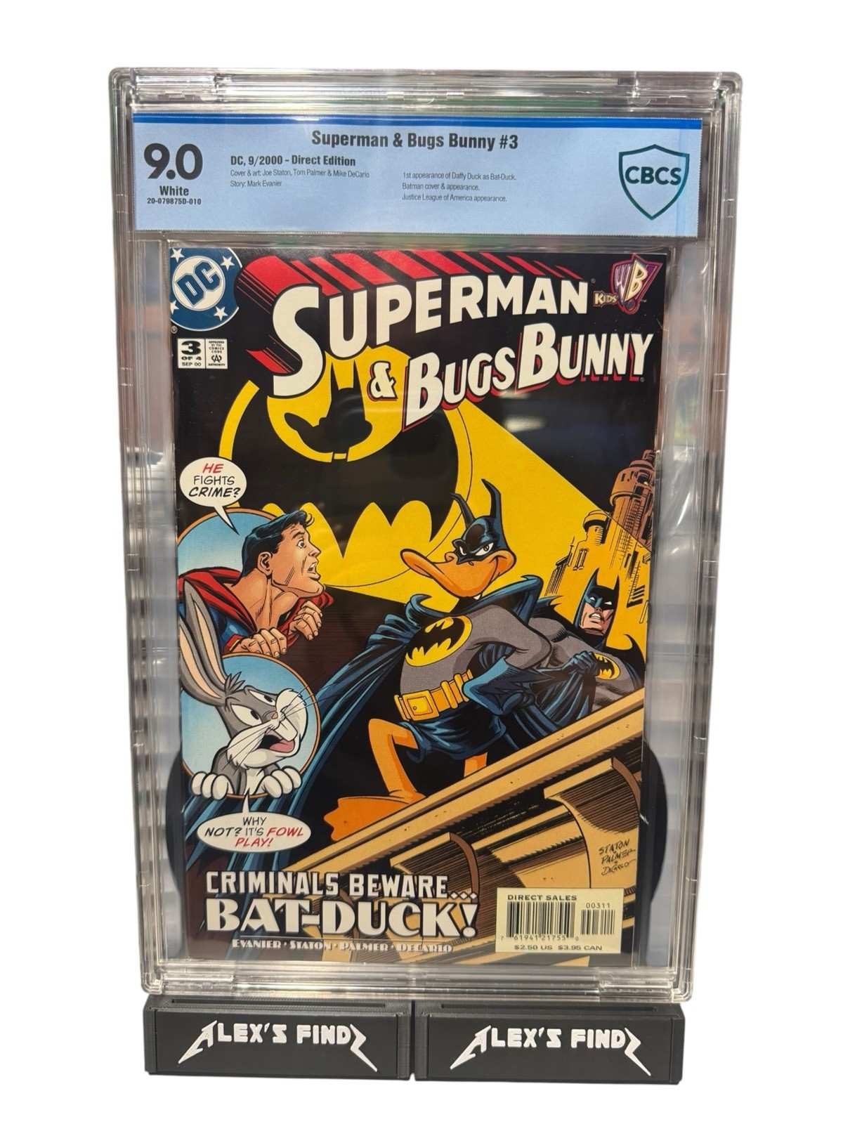 Superman and Bugs Bunny Featuring Batman #3 2000 CBCS 9.0