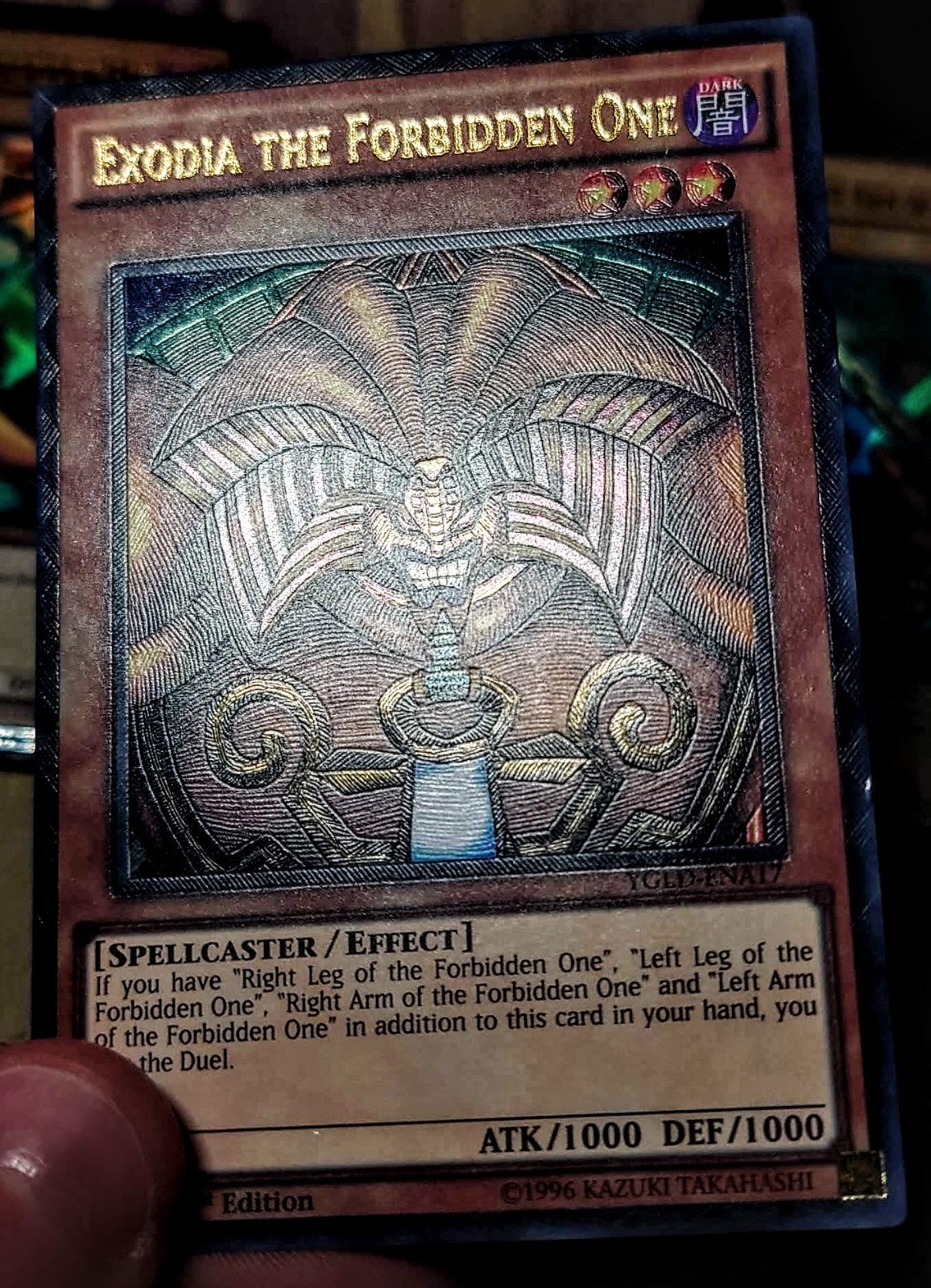 Yu-Gi-Oh Ultimate Rare Style Exodia Full Set Yu-Gi-Oh Ultimate Rare Style Exodia Full Set