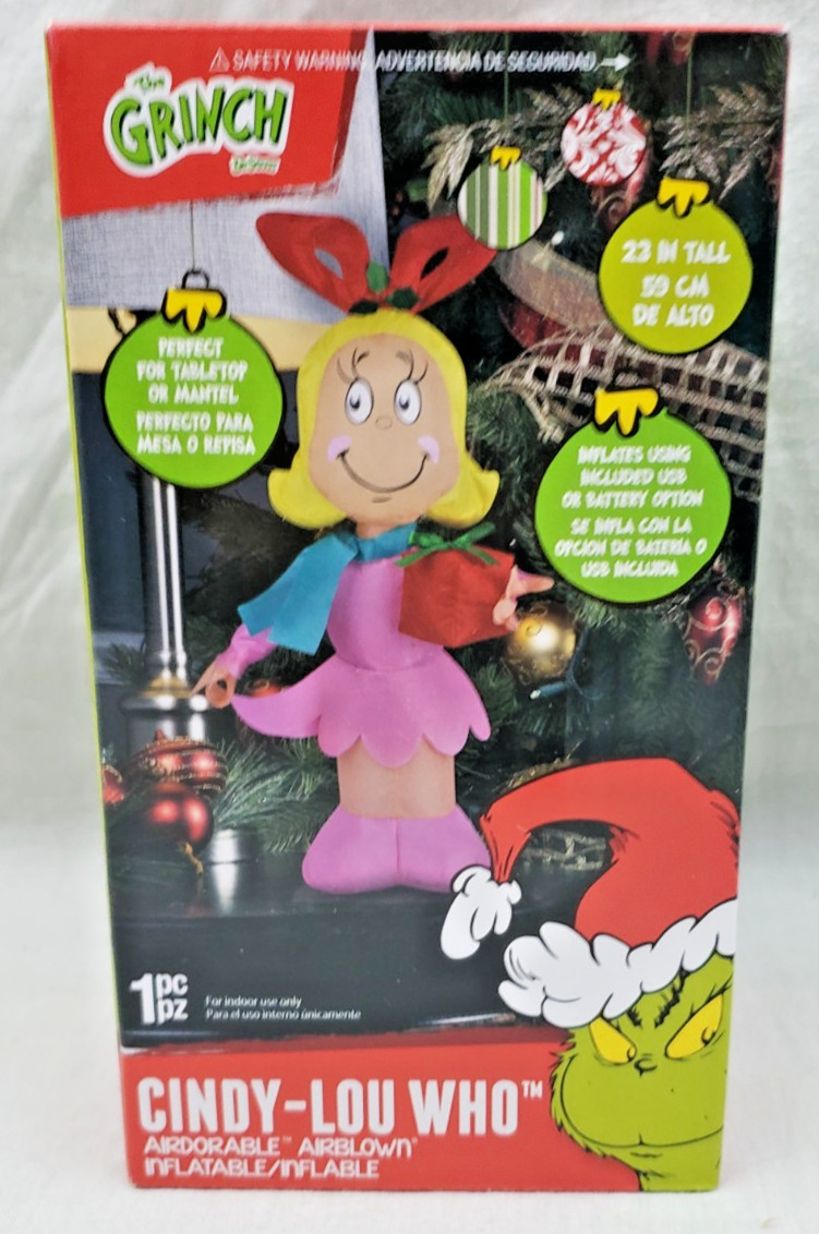 CINDY LOO HOO  GEMMY AIRDORABLE AIRBLOWN INFLATABLE 23\
