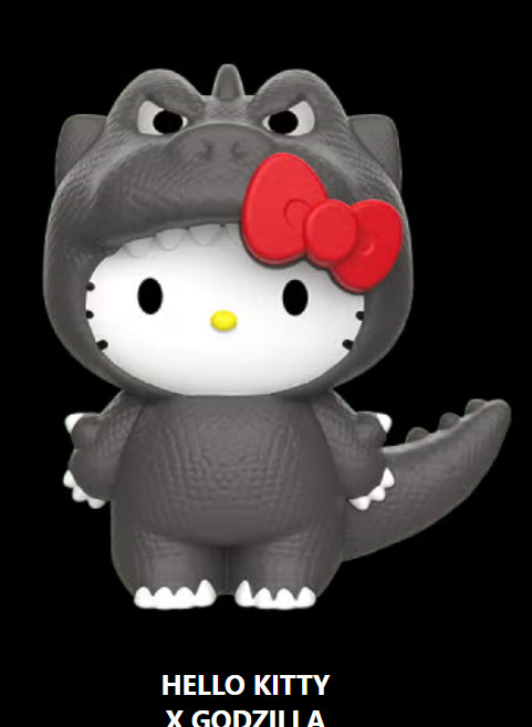 2026 McDONALD\'S Hello Kitty X Godzilla HAPPY MEAL TOYS Or Set 2026 McDONALD\'S Hello Kitty X Godzilla HAPPY MEAL TOYS Or Set