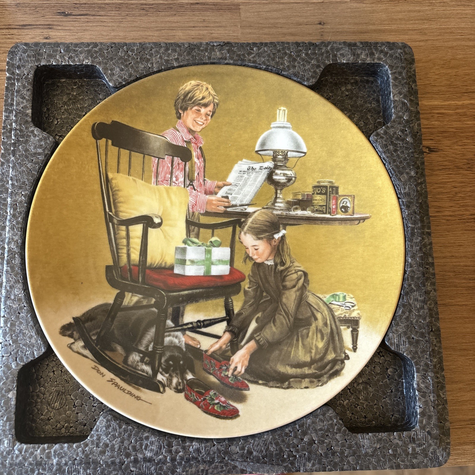 1982 Edwin M. Knowles Collector\'s Plate \