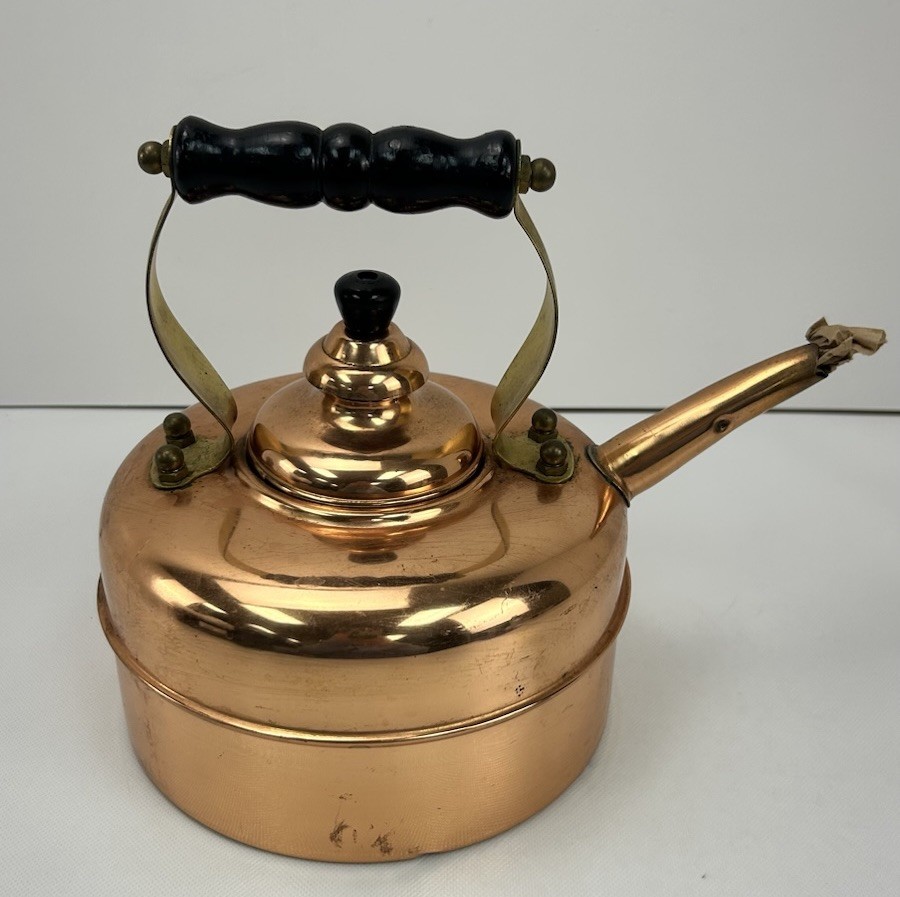 Cooks Club Vintage Copper Kettle- 2.5 Qt