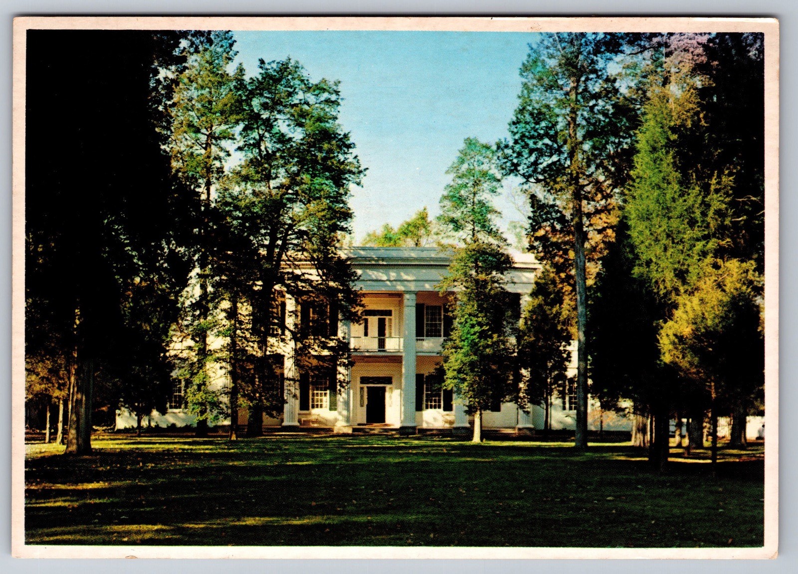 Postcard The Hermitage Nashville Tennessee Home of President Andrew Jackson