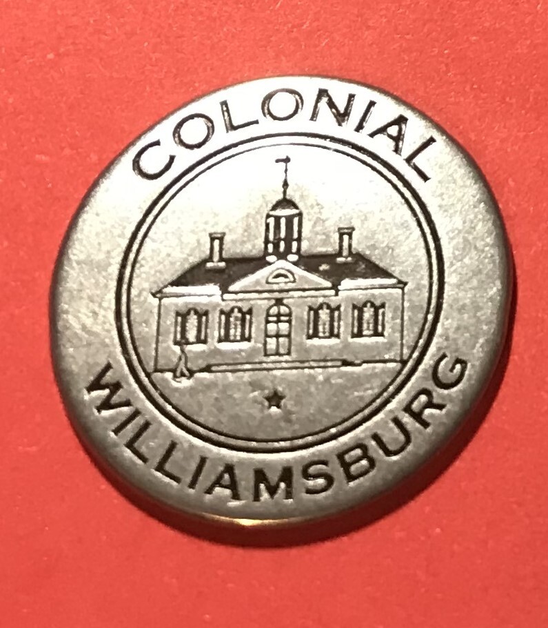 Colonial Williamsburg Courthouse Token Colonial Williamsburg Courthouse Token