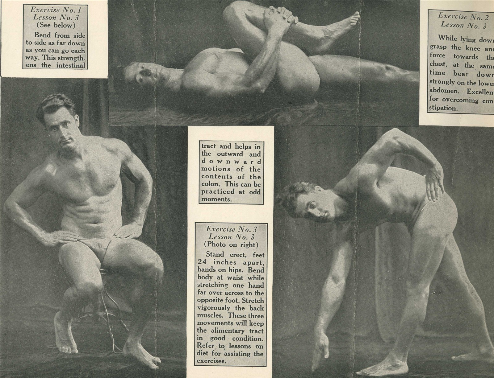 Vtg 1940s Charles Atlas Dynamic Tension Bodybuilding Course Complete 12 Lessons
