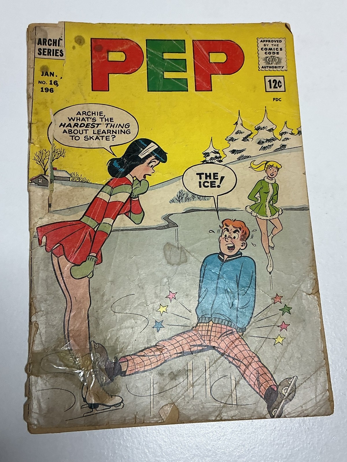 Vintage Archie Pep Comic #168 12c 1964 Silver Age Archie Jughead Betty Veronica