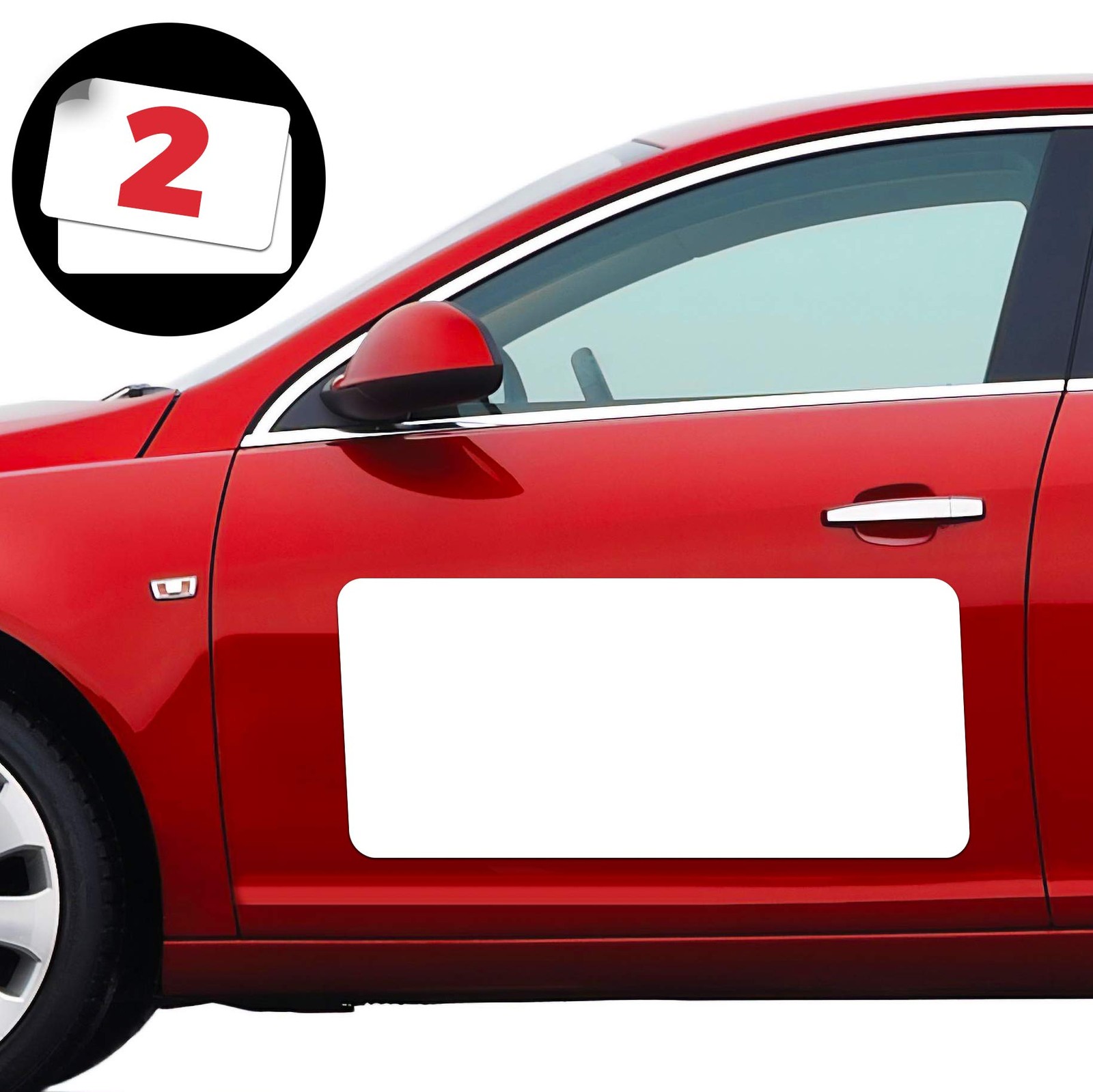 Set of 2 – 24” X 12” Car Door Magnets, Car Signs, Flexible Signs for Vehicles Set of 2 – 24” X 12” Car Door Magnets, Car Signs, Flexible Signs for Vehicles
