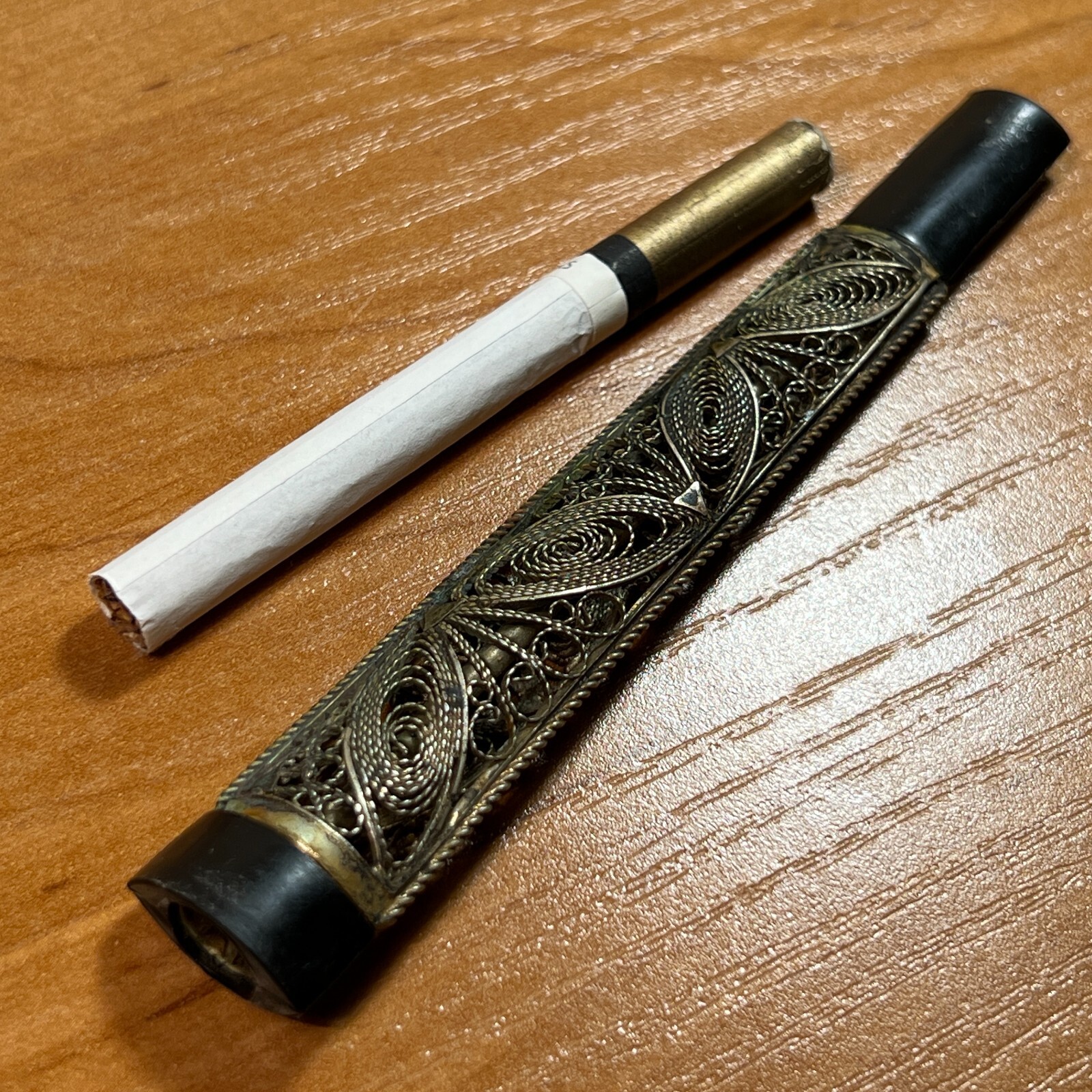 Vintage Soviet Smoking Mouthpiece Cigarette Holder Scan / USSR 1960's.