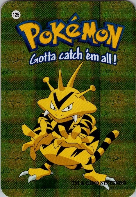 vintage 2000s pokemon holo sticker