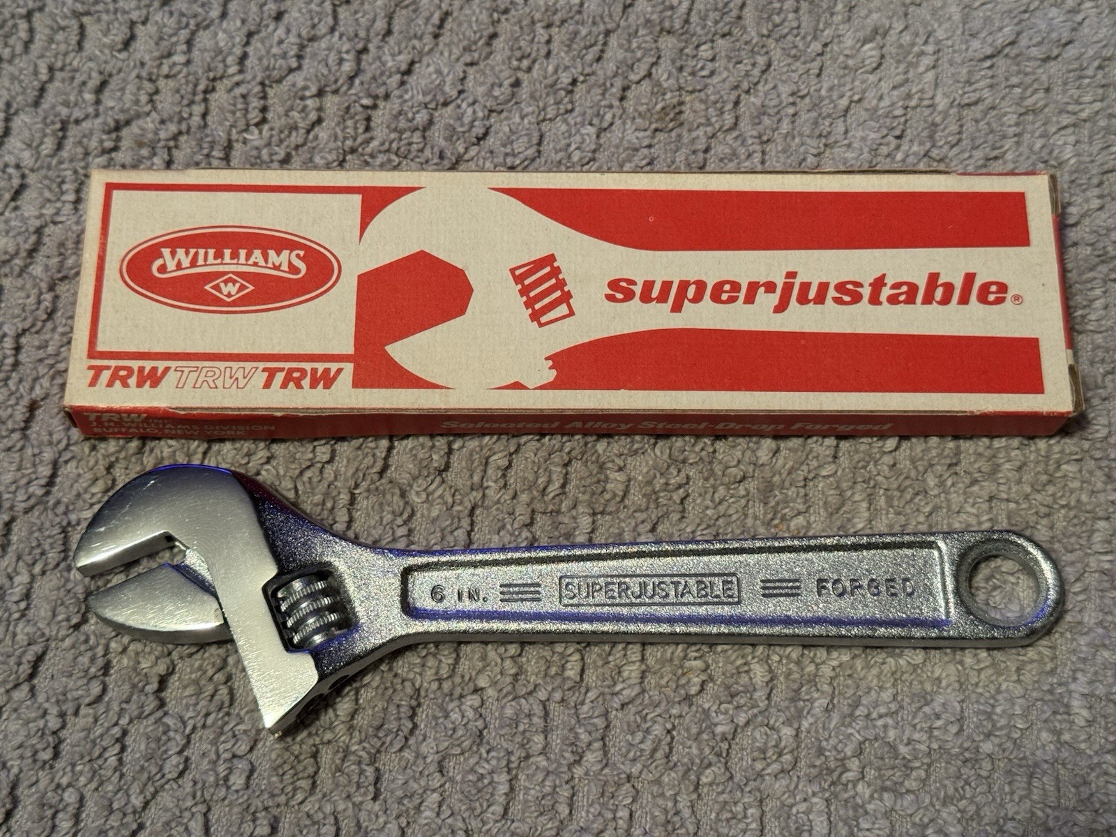 TRW J.H. Williams AP-6X  Super Adjustable Wrench 6