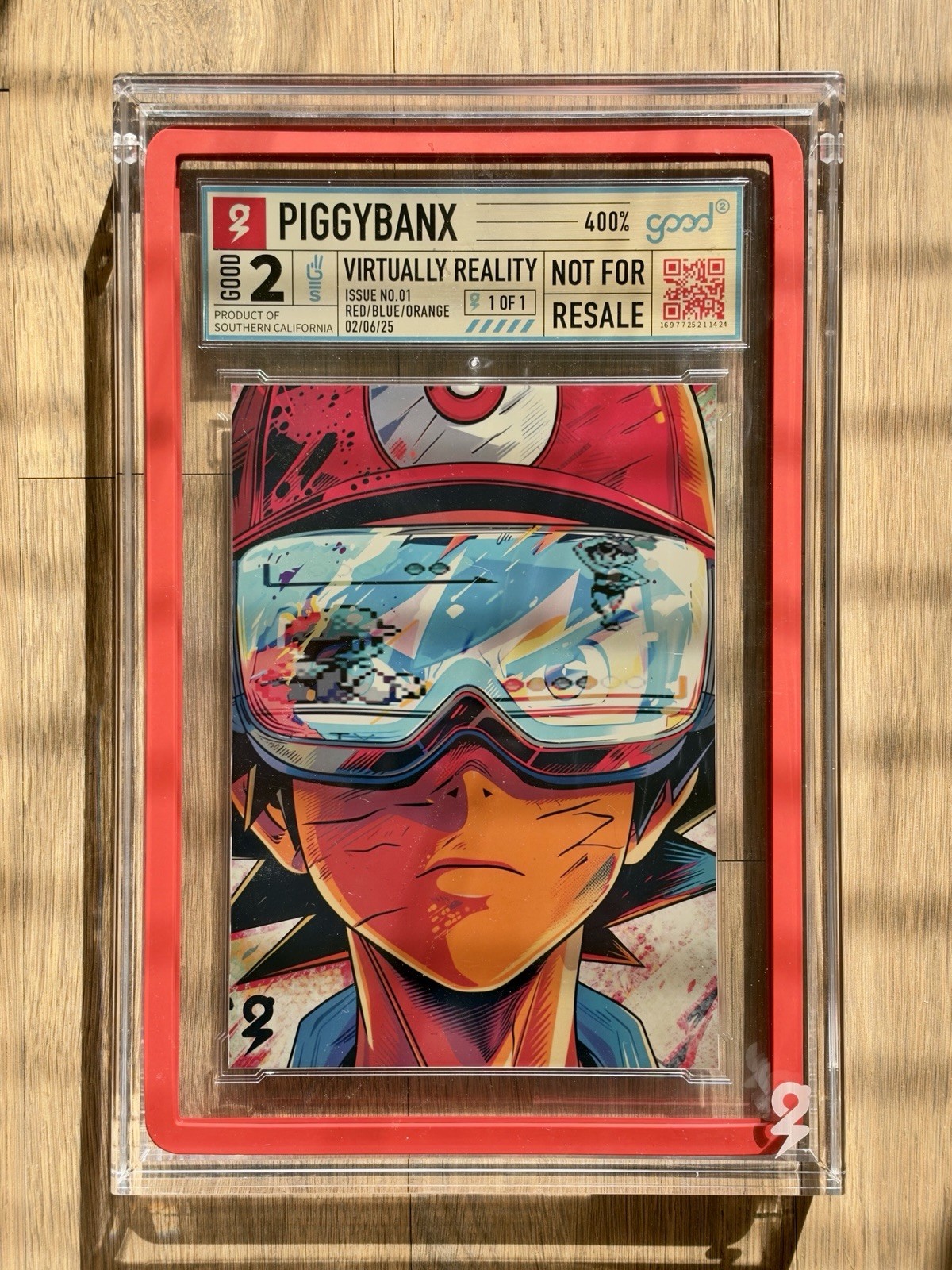 Piggybanx Pokemon Virtually Reality Gold Variant 1/1 Piggy Banx 400% Comic Size Piggybanx Pokemon Virtually Reality Gold Variant 1/1 Piggy Banx 400% Comic Size