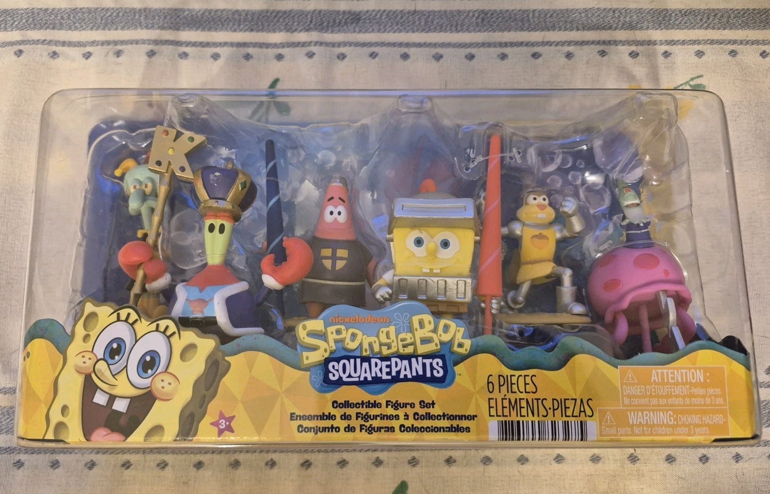 Nickelodeon SpongeBob SquarePants 6-Piece Figurine Set Boxed Original Unopened Nickelodeon SpongeBob SquarePants 6-Piece Figurine Set Boxed Original Unopened
