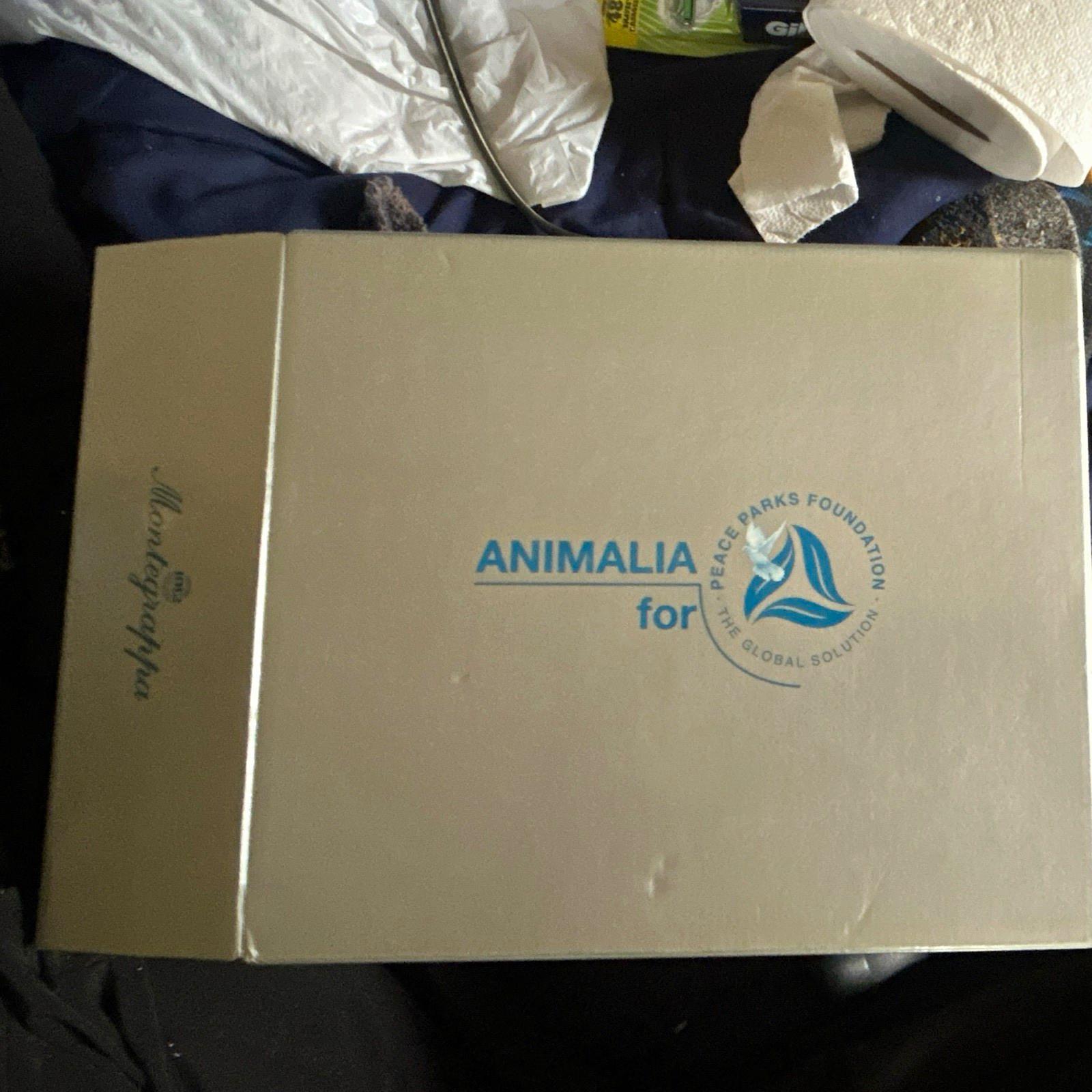 Montegrappa 1912 Animalia Peace Parks Foundation Ballpoint Pen Set Blue Ink