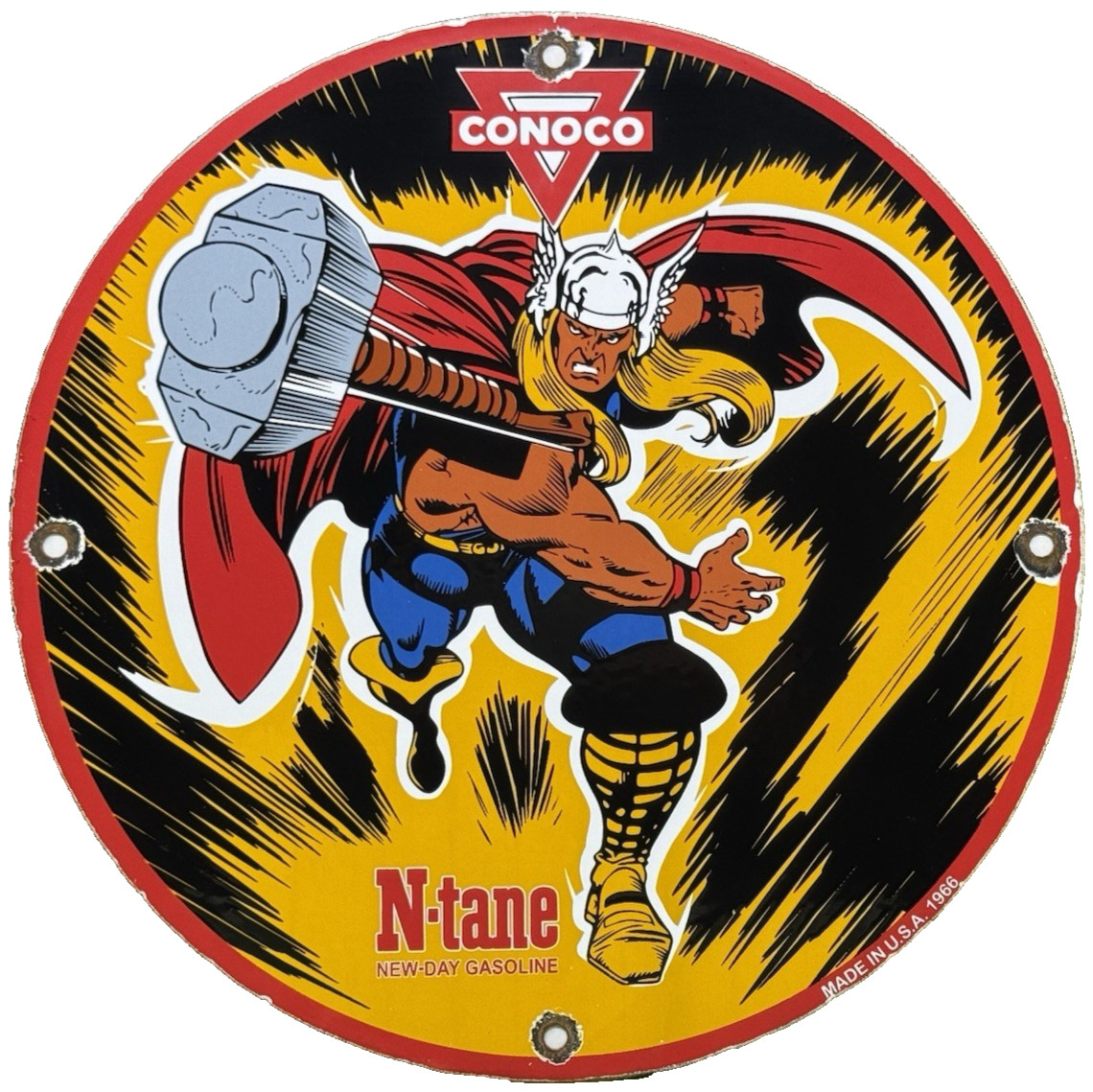 VINTAGE THOR N-TANE CONOCO GASOLINE 12