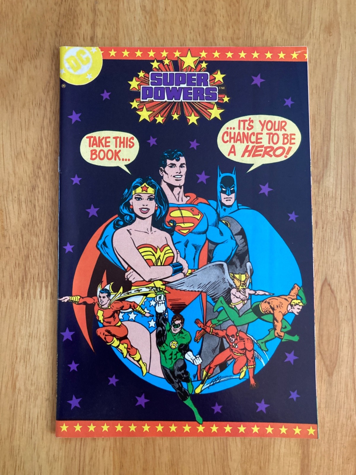 DC/Kenner 1985 SUPER POWERS Toy Fair Promo Edition—*Double Cover High Grade*