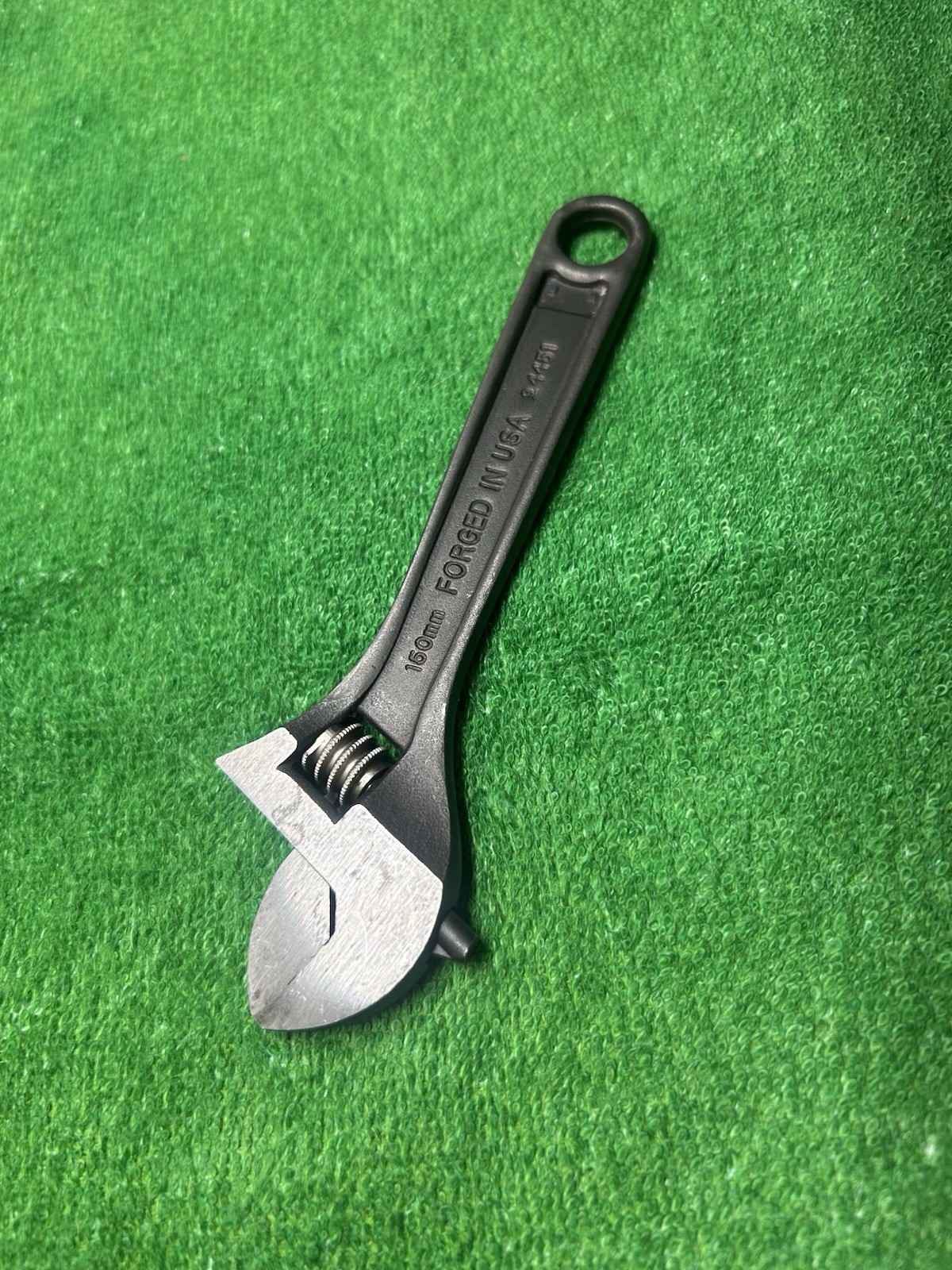 Vintage Craftsman Black Oxide 6” Adjustable Wrench 94451