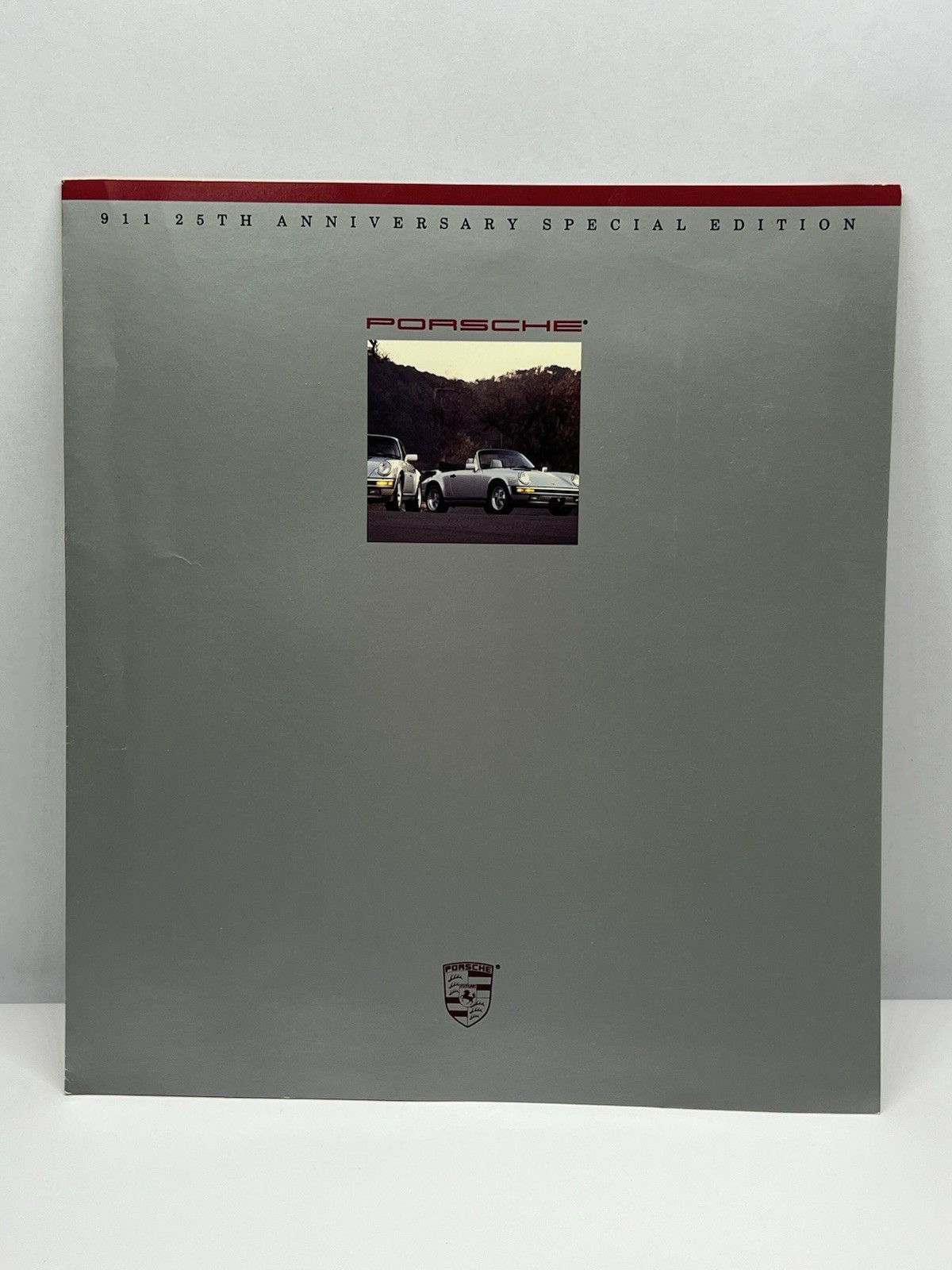 1989 PORSCHE 911 CARRERA 25TH ANNIVERSARY SALES BROCHURE RARE SPECIAL ED CATALOG