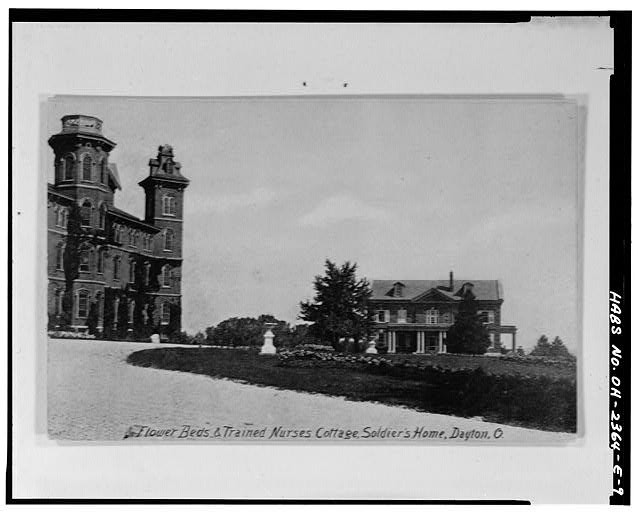 Dayton Ohio Soldiers Home 1900s National Home Disabled Volunteer Soldiers