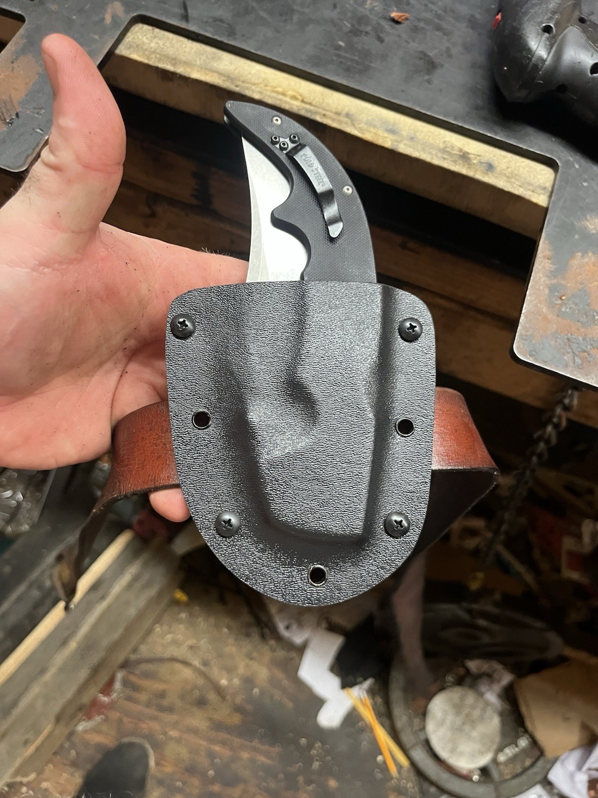 Cold Steel Espada Large Quickdraw Sheath Only Right Or Left Handed WAVEABLE Cold Steel Espada Large Quickdraw Sheath Only Right Or Left Handed WAVEABLE