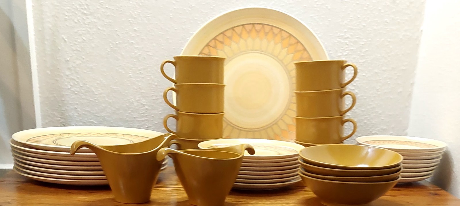 Vintage Lenox Ware Fine Melamine, Earthridge pattern, 39 pc. dish set Vintage Lenox Ware Fine Melamine, Earthridge pattern, 39 pc. dish set