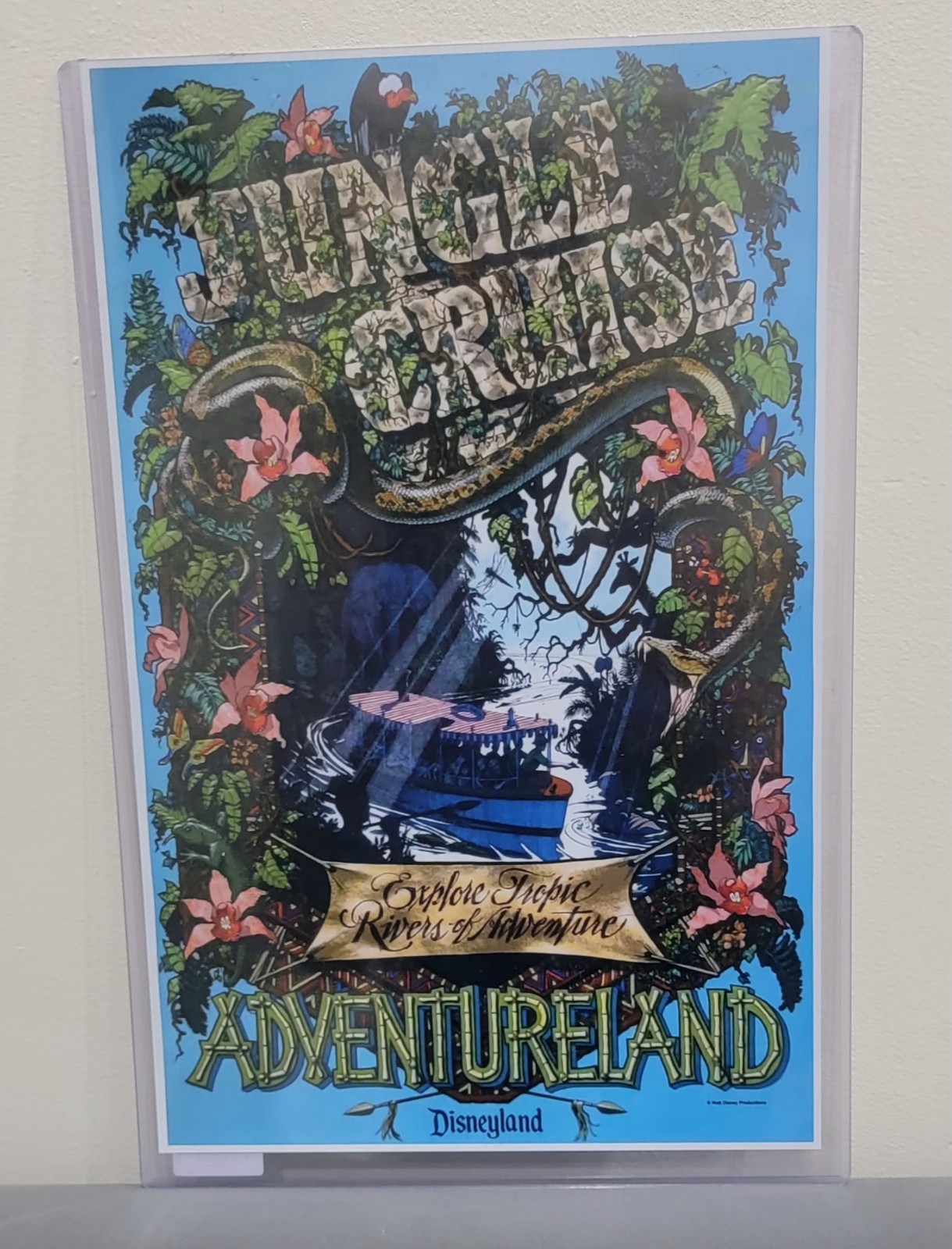 Jungle Cruise Disney Collectors Poster 10 X16 Art Print