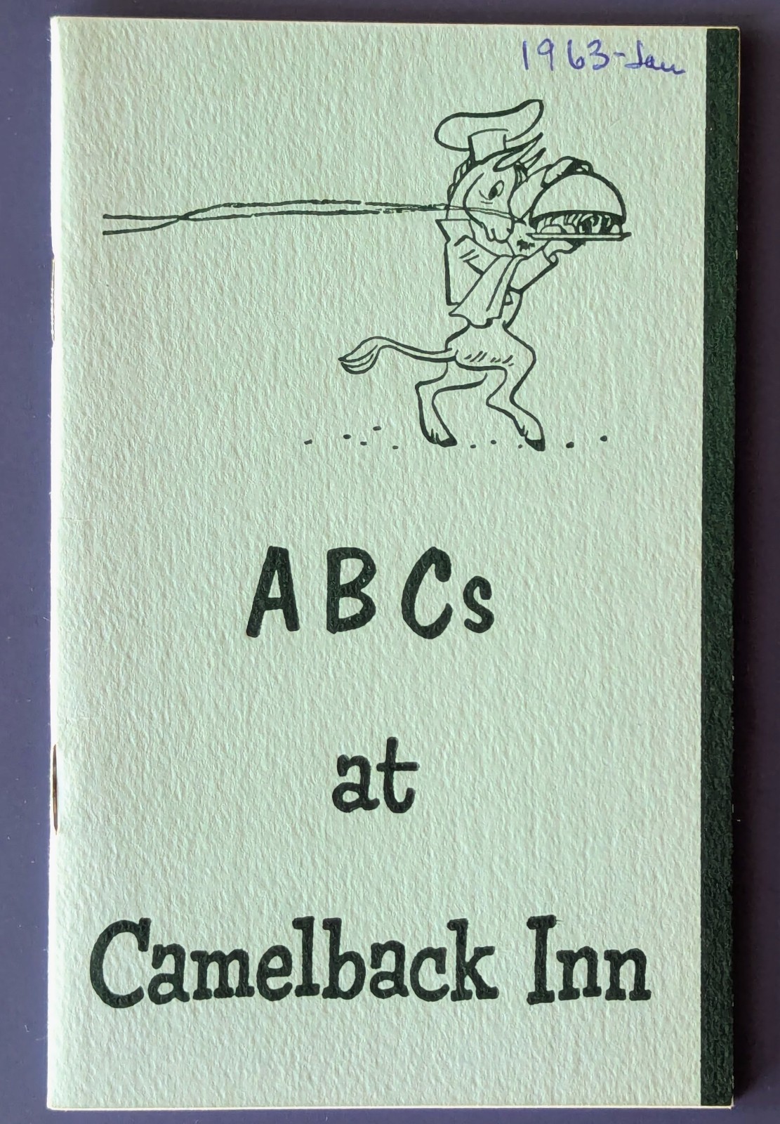 1963 Camelback Inn ‘ABCs’ Guest Guide Booklet Scottsdale Phoenix AX Motel MCM