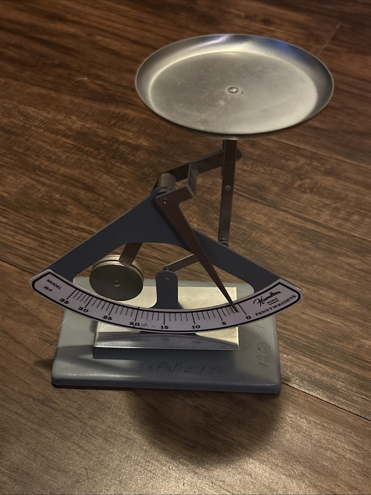 Vintage Hamilton Specialties 100 Gram 3.5 Ounce Pennyweight Scale USA Vintage Hamilton Specialties 100 Gram 3.5 Ounce Pennyweight Scale USA
