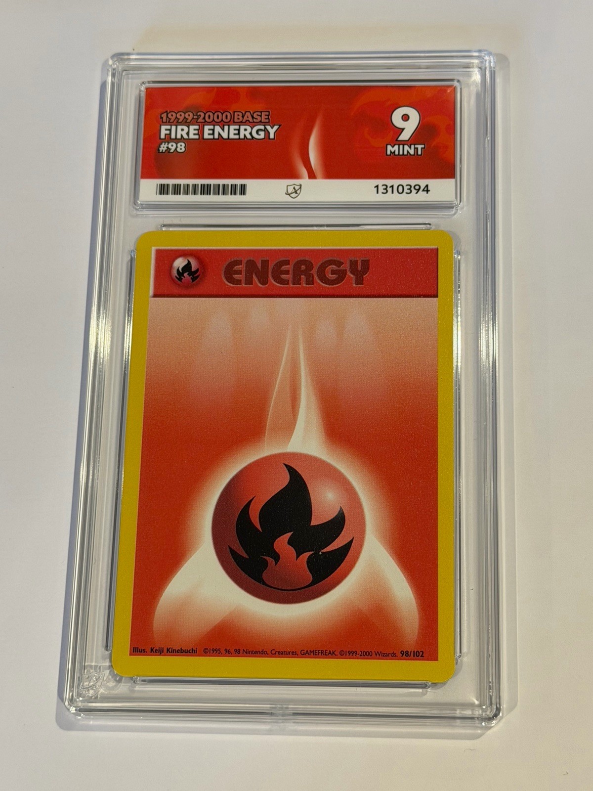 1999-2000, Fire Energy, #98, Base, ACE 9 1999-2000, Fire Energy, #98, Base, ACE 9