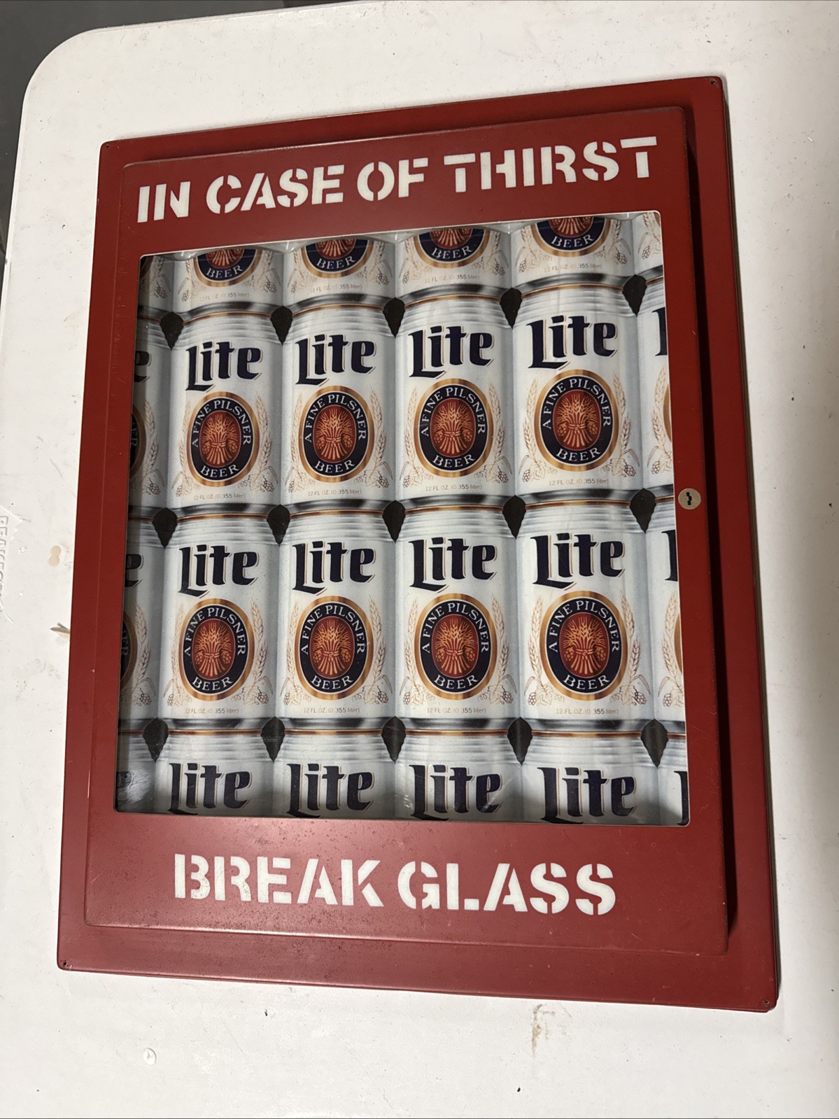 Vintage 1980's Miller Lite Beer 