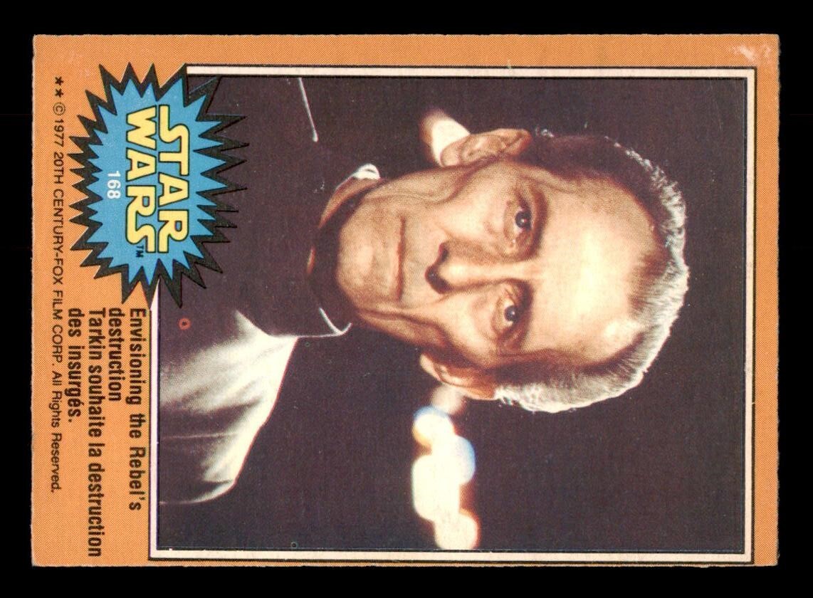 1977 O-Pee-Chee Star Wars #168 Envisioning The Rebel\'s Destruction EX