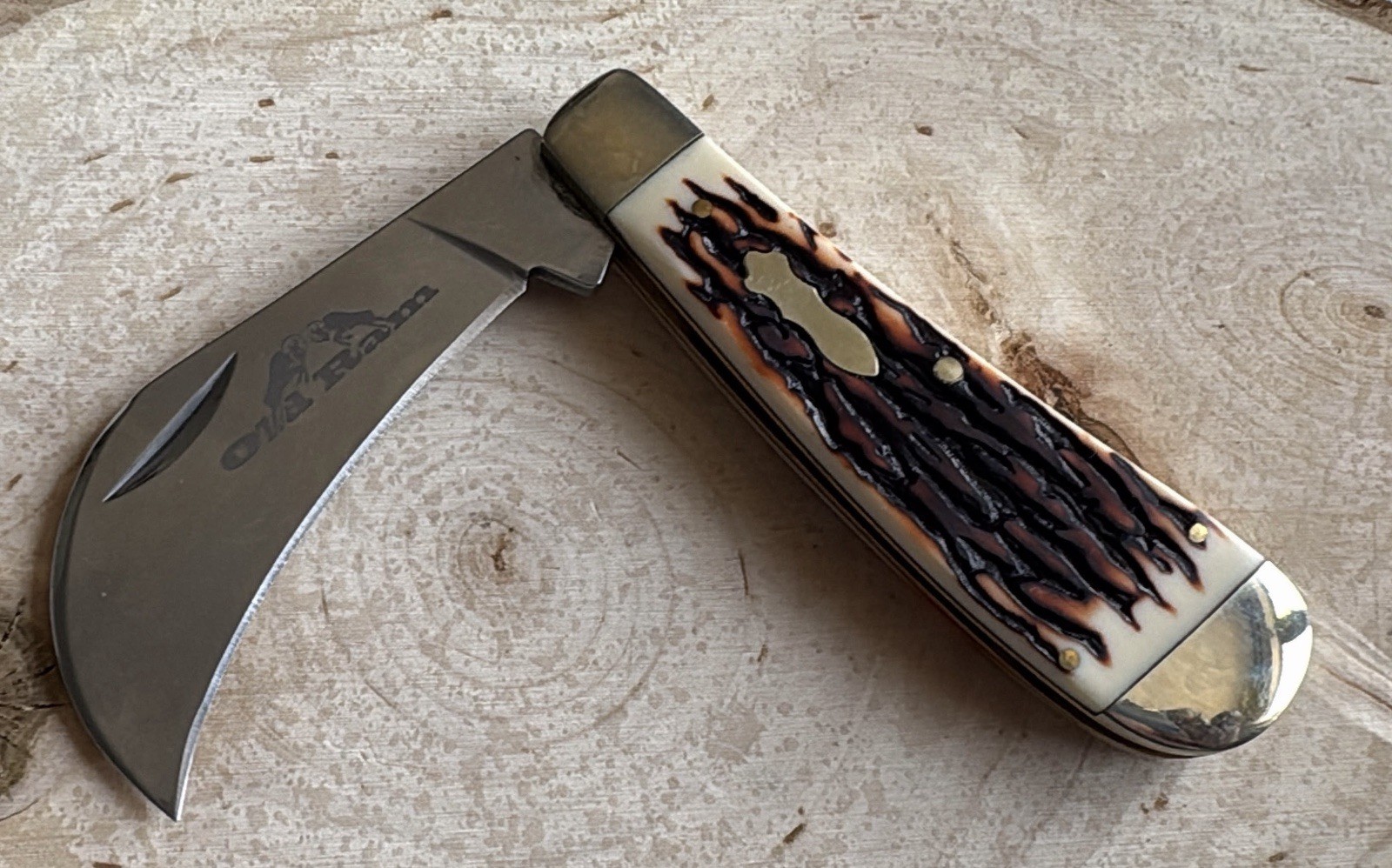 Hawkbill Knife Old School Pruning Knife Lock Sharp OG Classic Hawkbill Knife Old School Pruning Knife Lock Sharp OG Classic