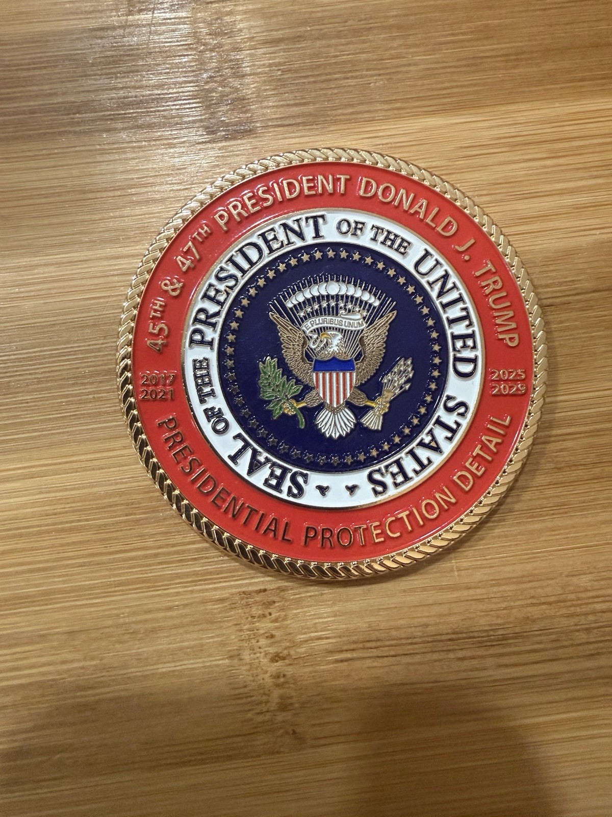 Palm Beach County Sheriff’s Office US Secret Service MAL POTUS Challenge Coin Palm Beach County Sheriff’s Office US Secret Service MAL POTUS Challenge Coin