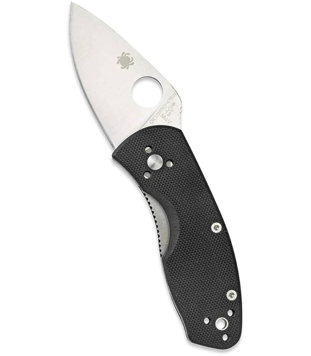 Spyderco Ambitious Folding Pocket Knife, PlainEdge | 5.87\