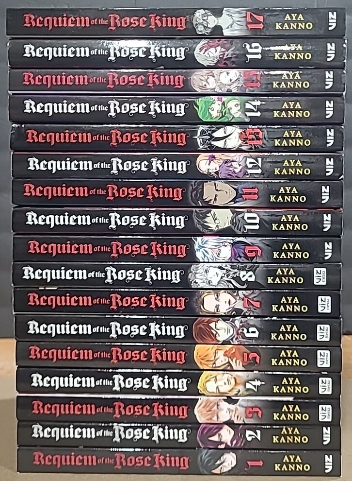 Requiem of the Rose King Vol 1-17 English Manga Graphic Novels NEW  Complete Set