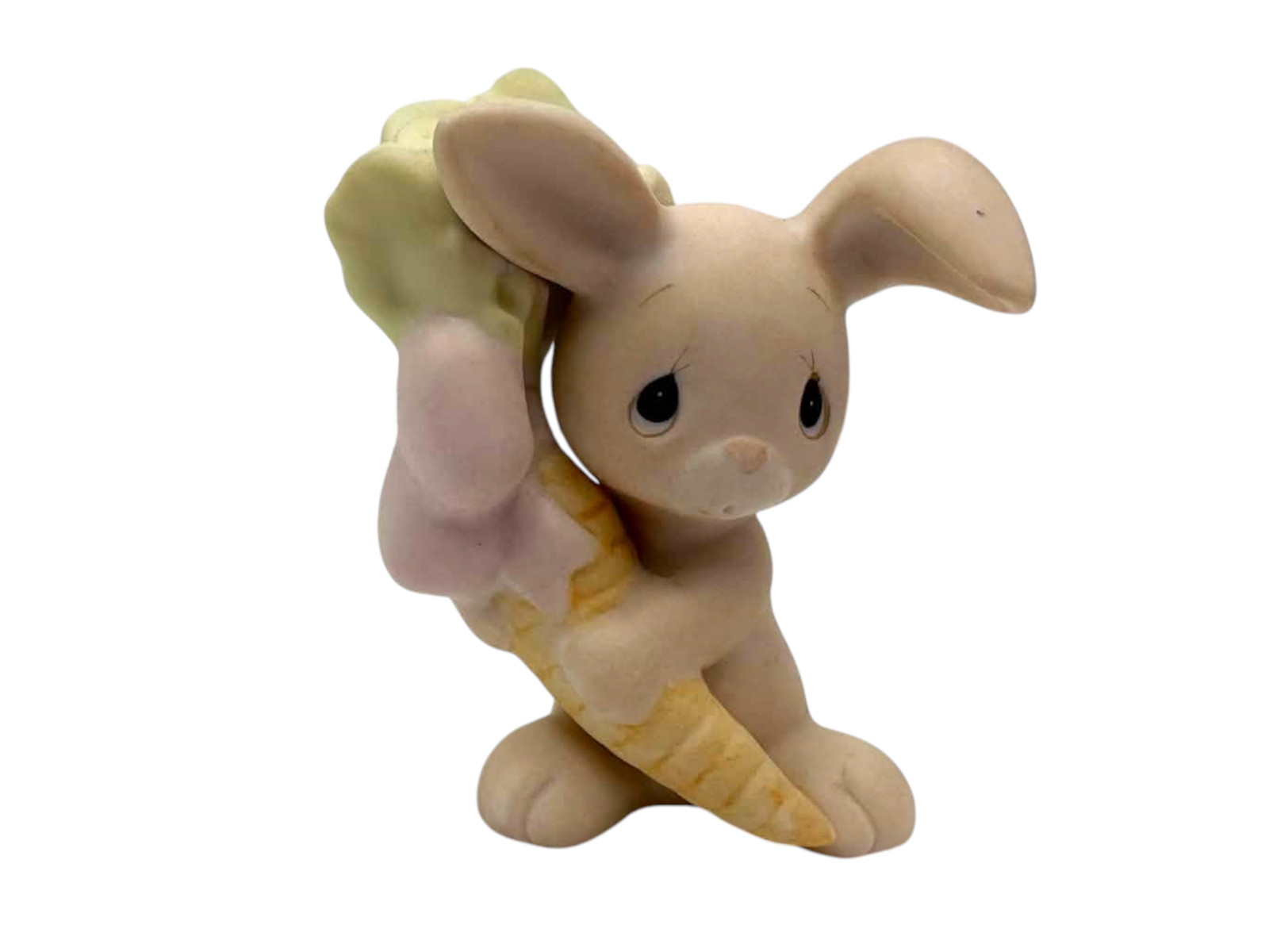 Vintage Jonathan & David Enesco Rabbit Carrot Precious Moments Figurine 1982 Vintage Jonathan & David Enesco Rabbit Carrot Precious Moments Figurine 1982