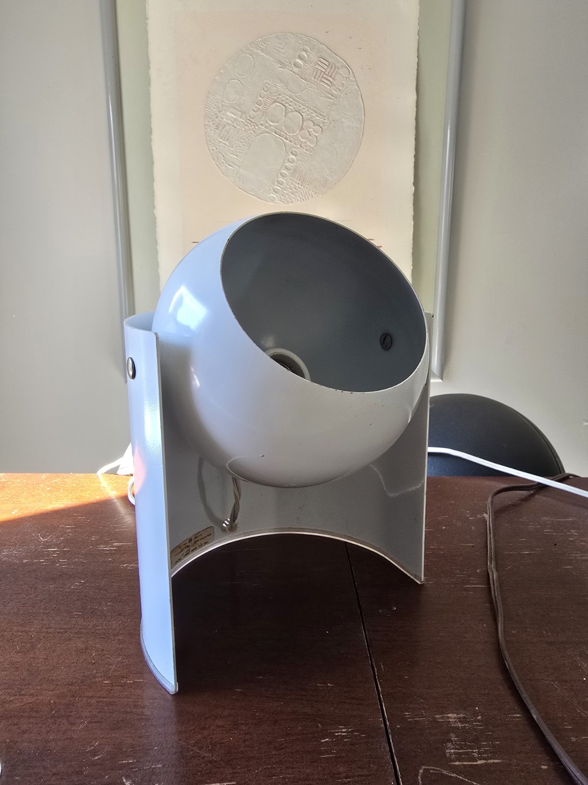 Vintage Laurel Eyeball Lamp – Mid-Century Modern Space Age Lighting
